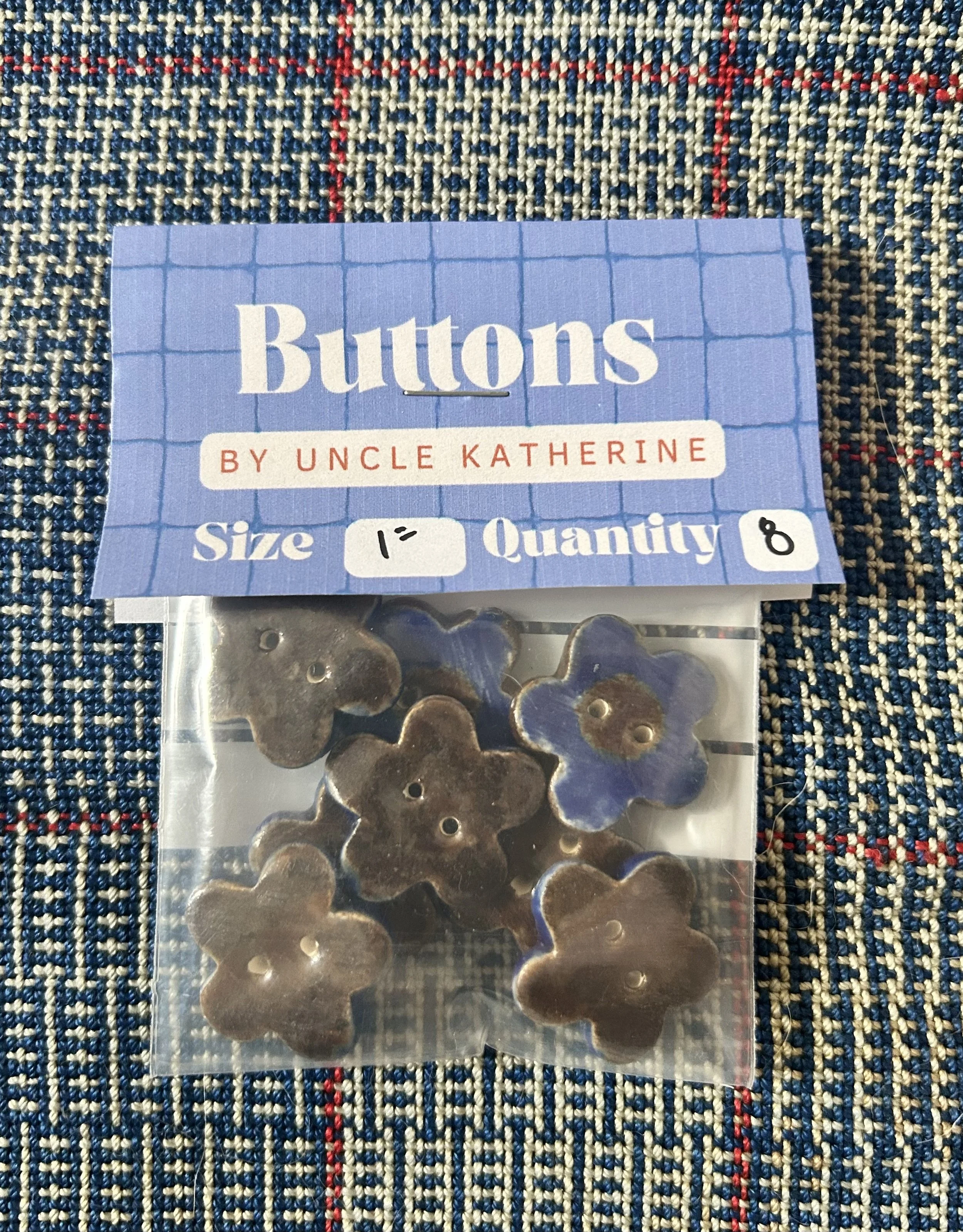 Vintage Flower buttons