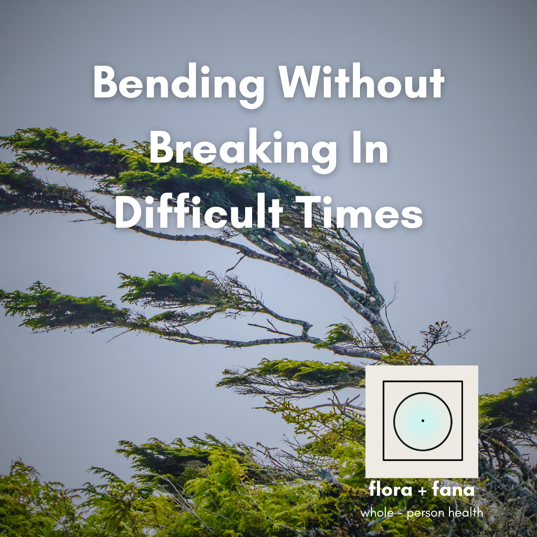 Bending Without Breaking in Difficult Times