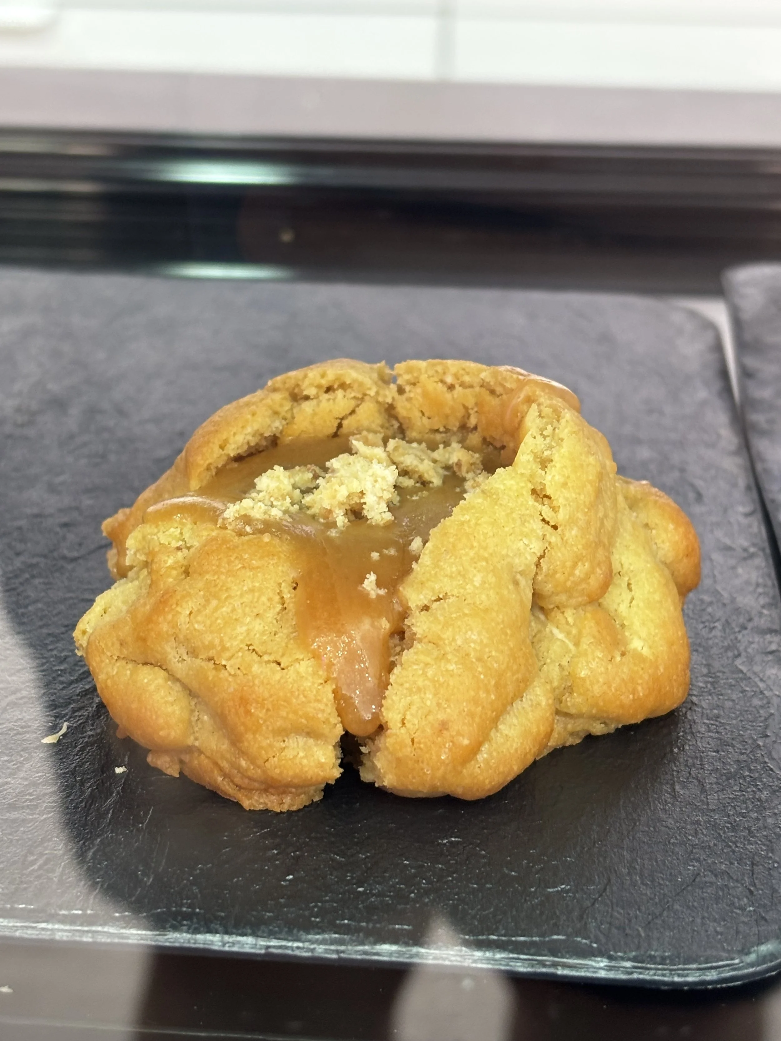 Cookie caramelo salado