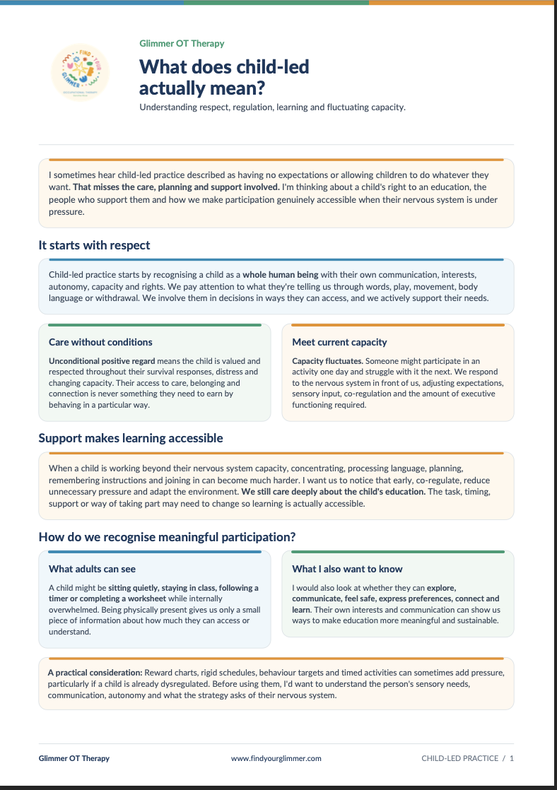 What Does Child-Led Actually Mean?