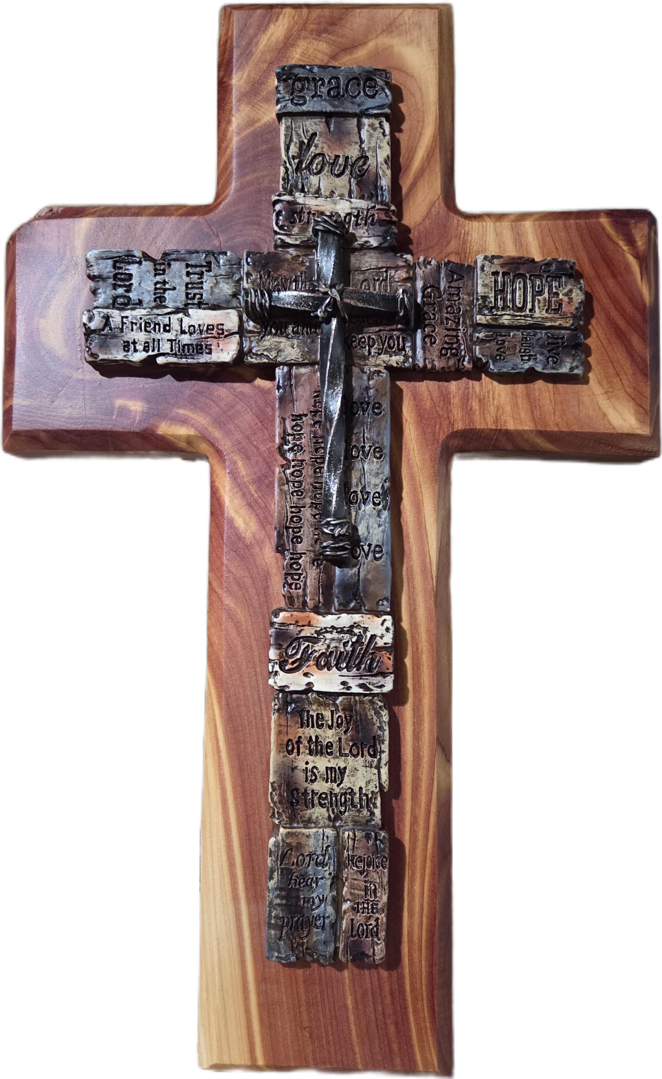 Inspirational Cedar Cross Decor 15