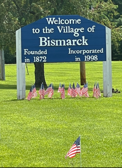 Village of Bismarck Sign.png