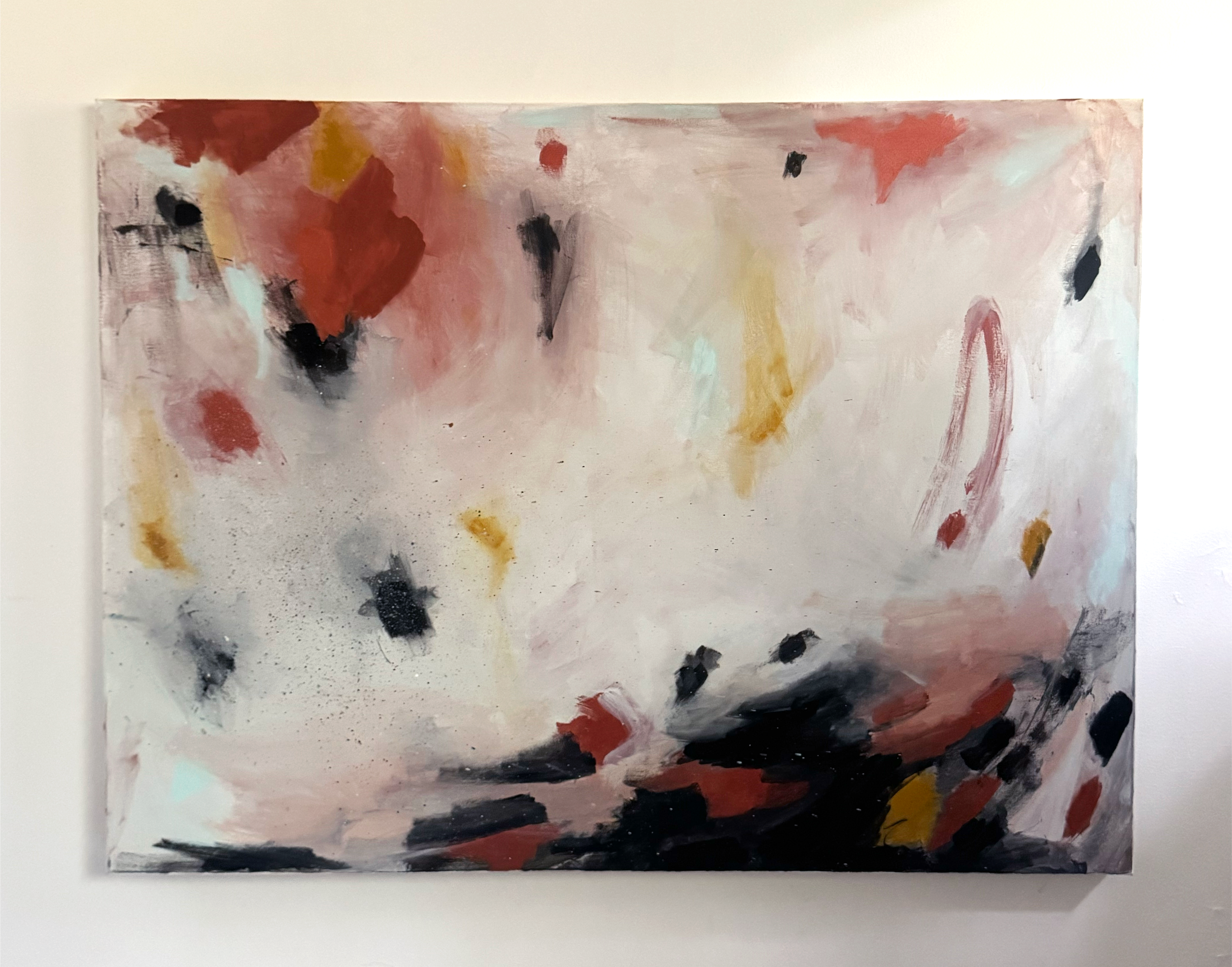 Carolina Death - acrylic & metallics on canvas - 48 x 36 - $1,850