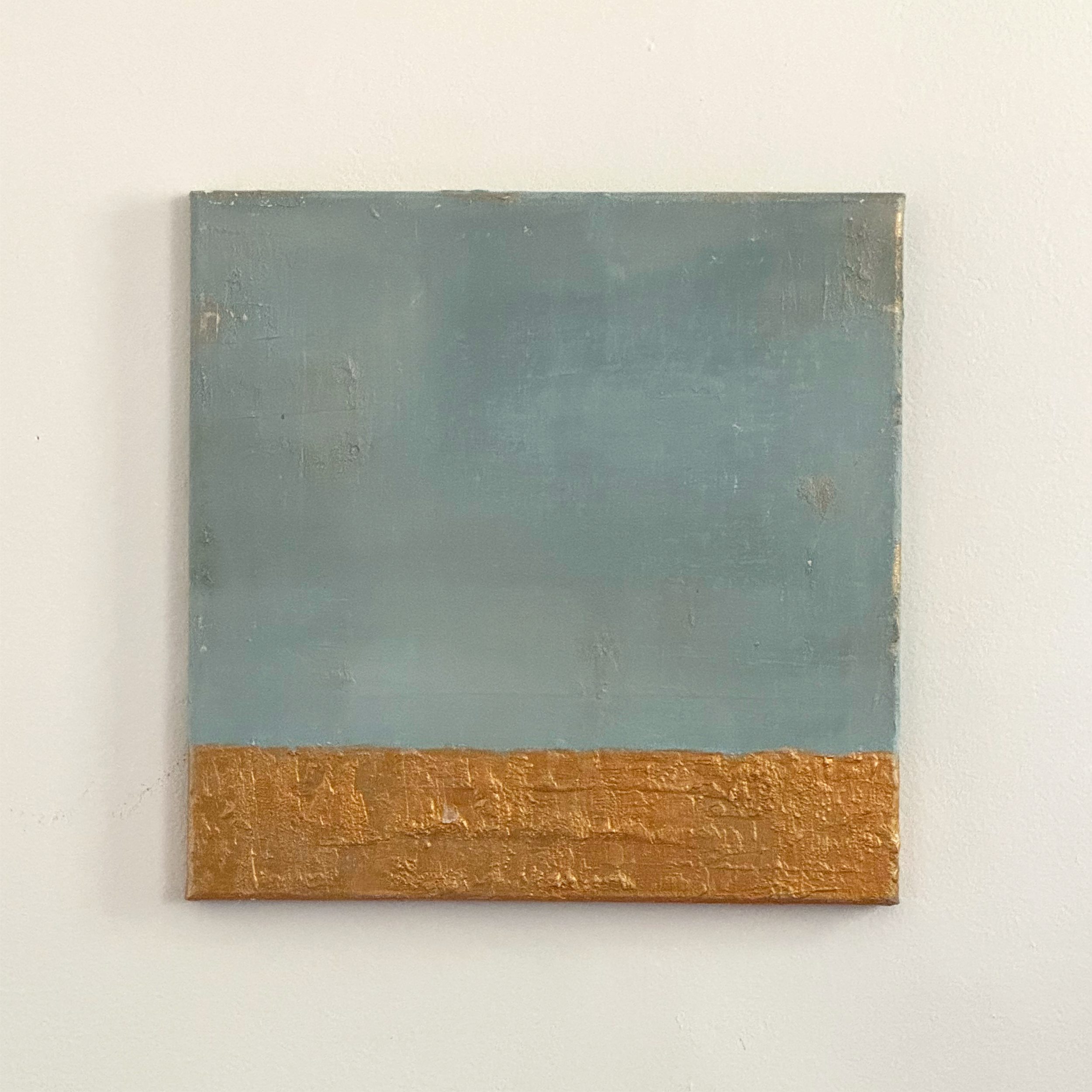 Untitled - acrylic, metallics & layered gesso on canvas - 12 x 12 - $440