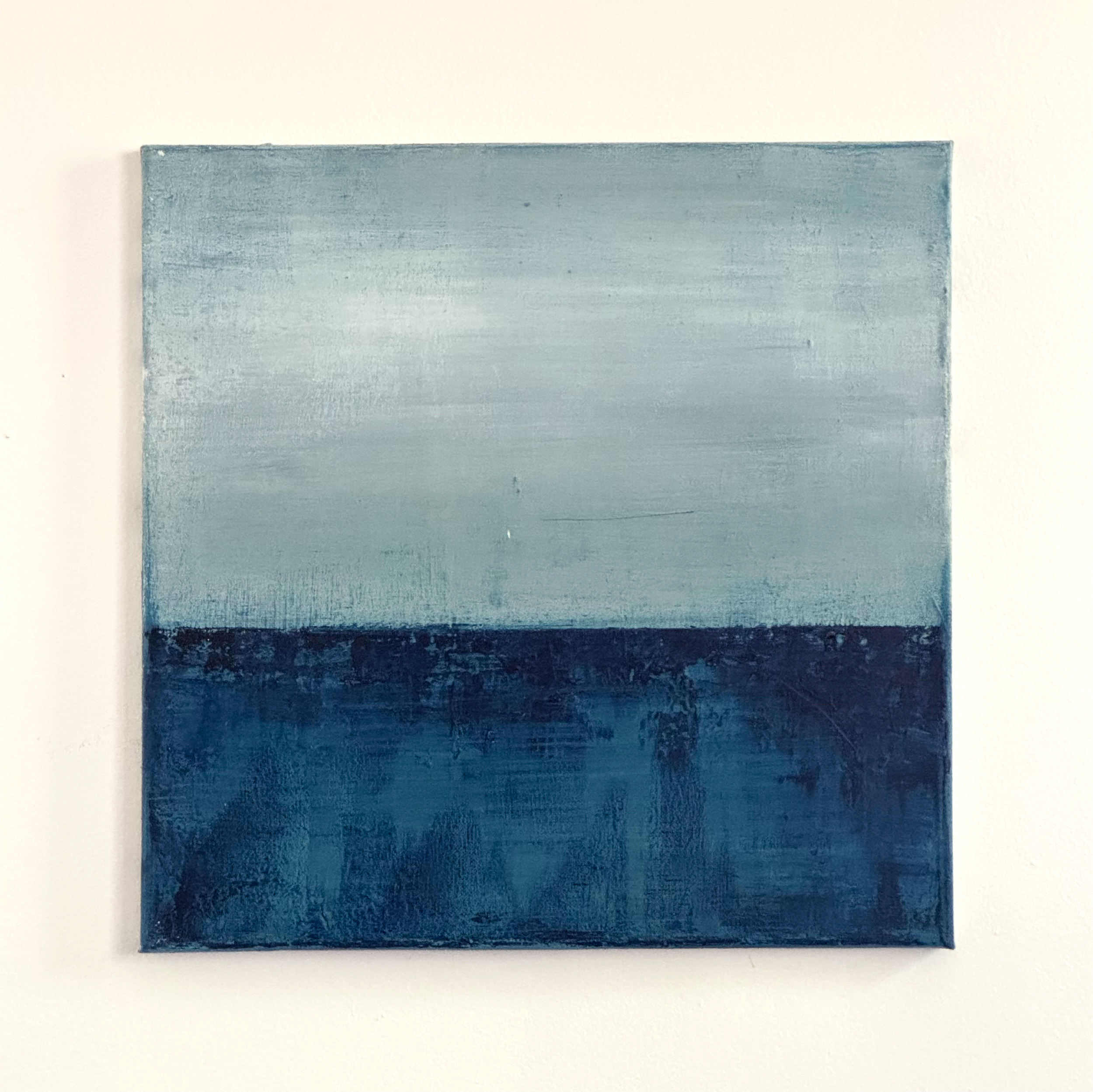 Jaws - acrylic & layered gesso on canvas - 14 x 14 - $595
