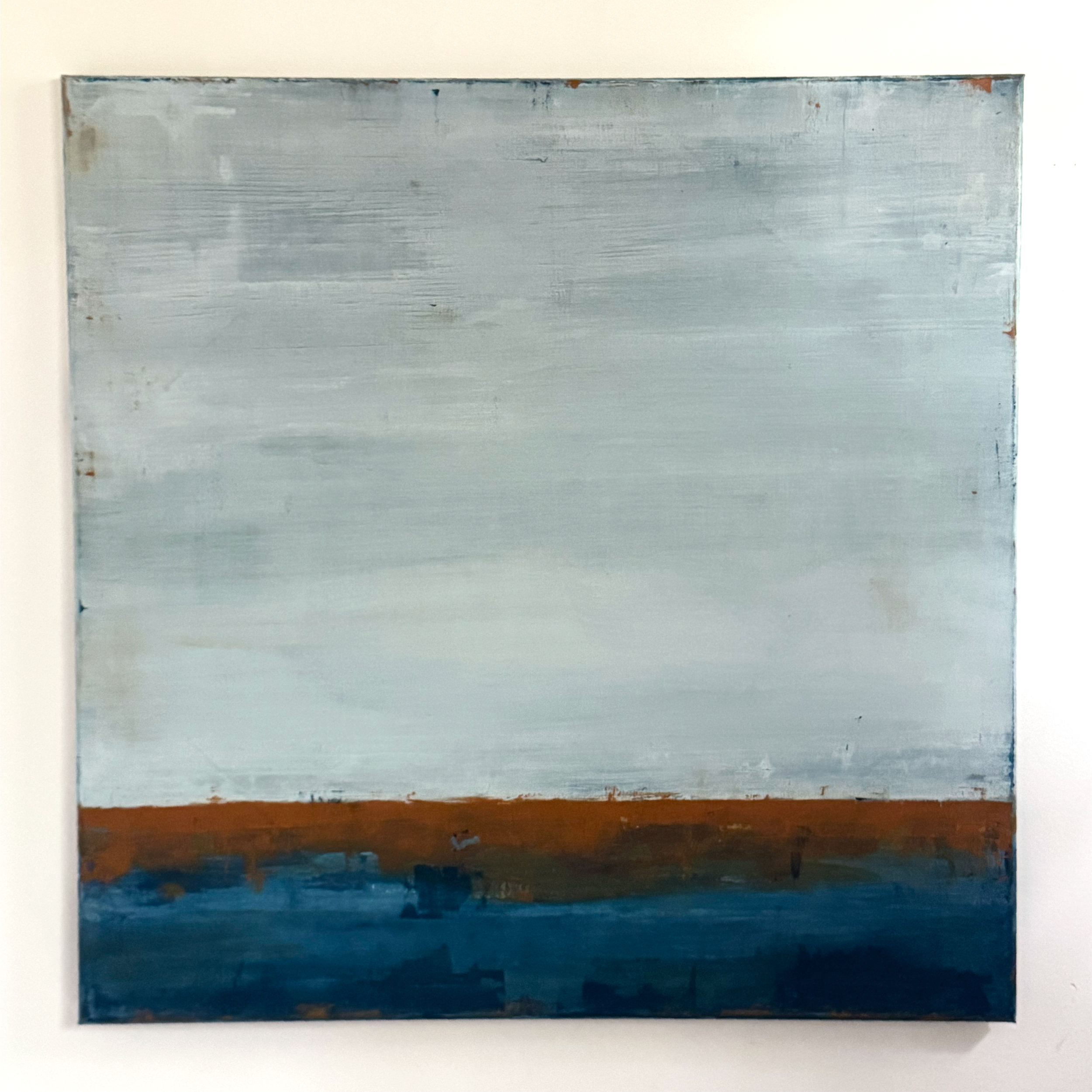 Magazines - acrylic & layered gesso on canvas - 36 x 36 - $1,350