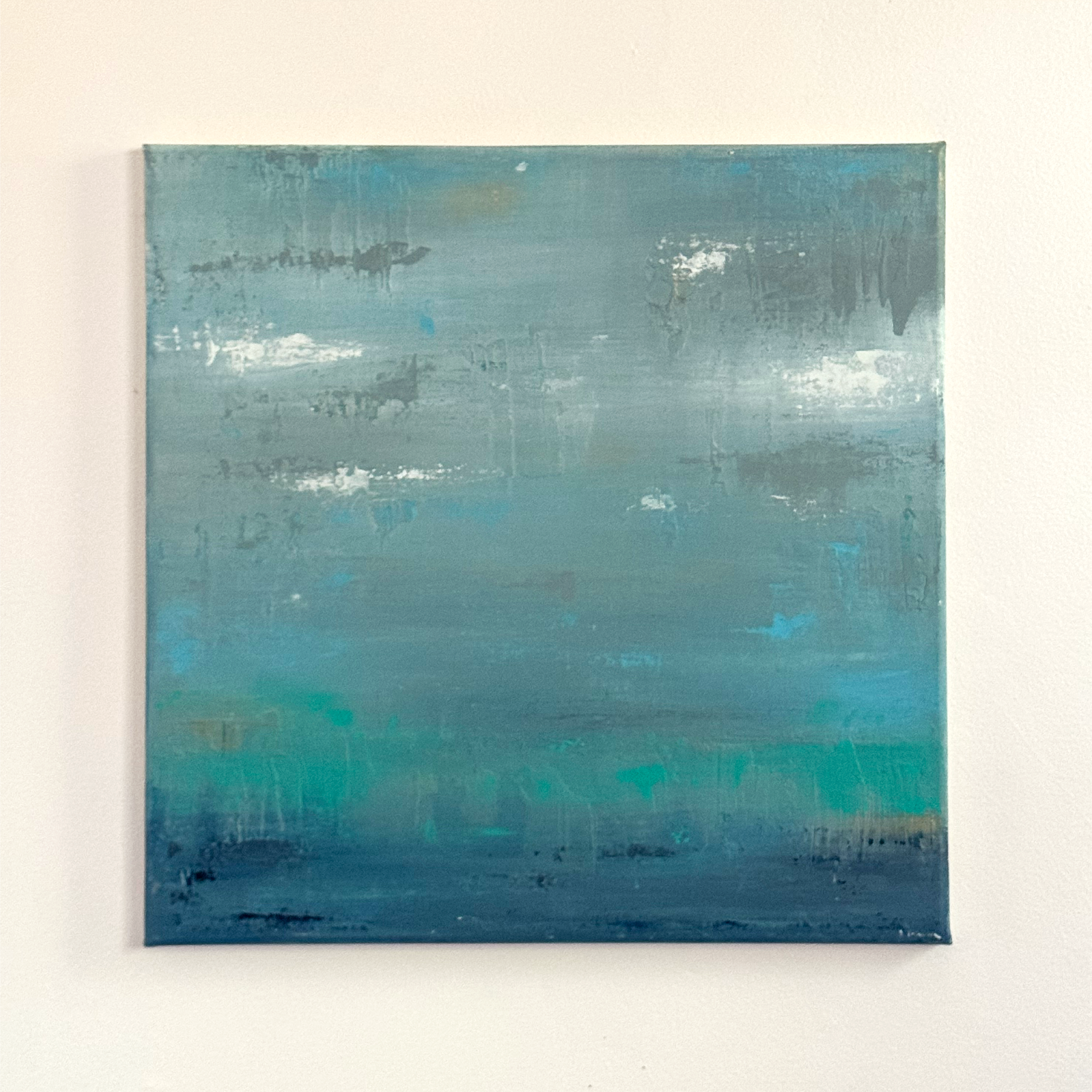 Designed Failure - acrylic & layered gesso on canvas - 18 x 18 - $595