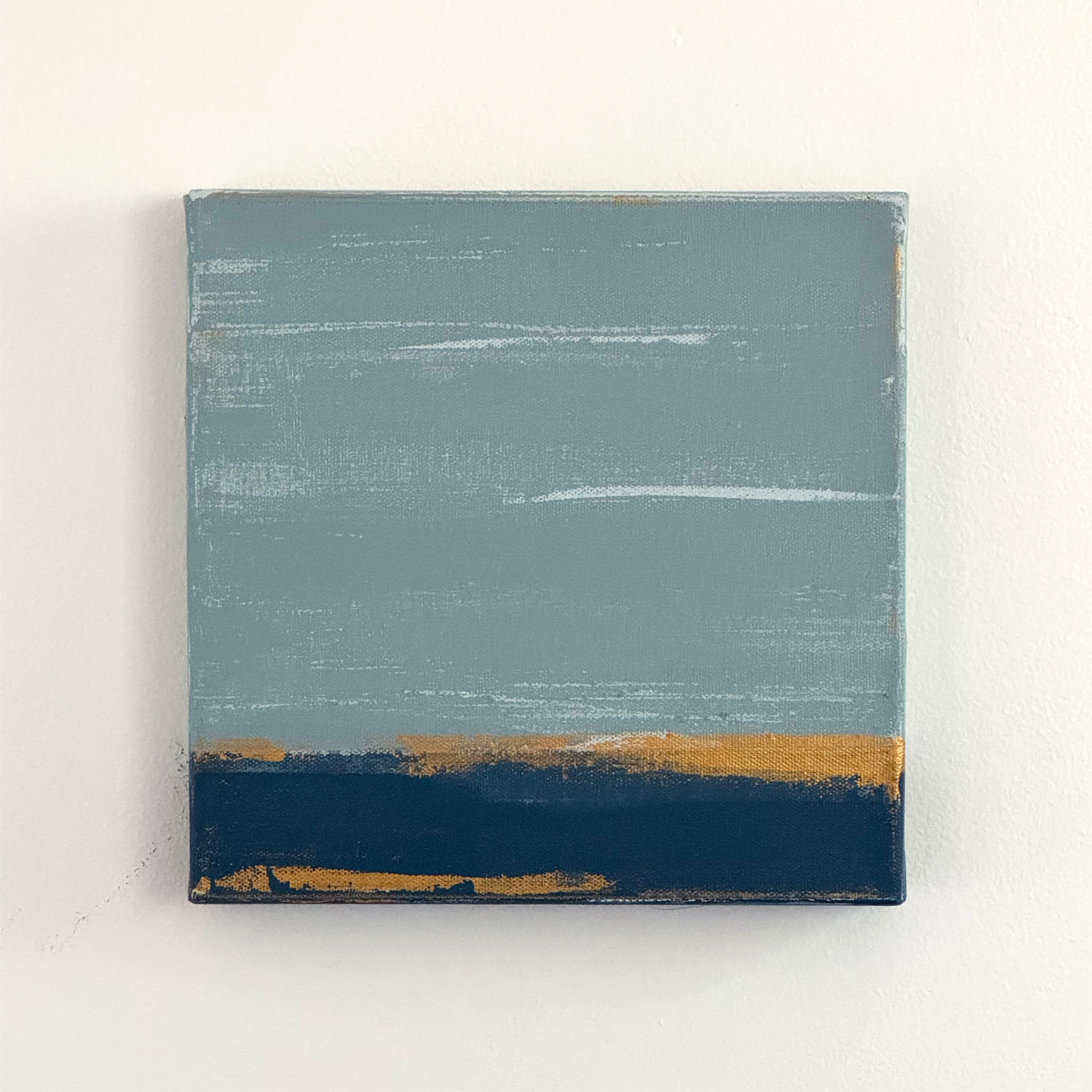 Untitled - acrylic & metallics on canvas - 10 x 10 - $350
