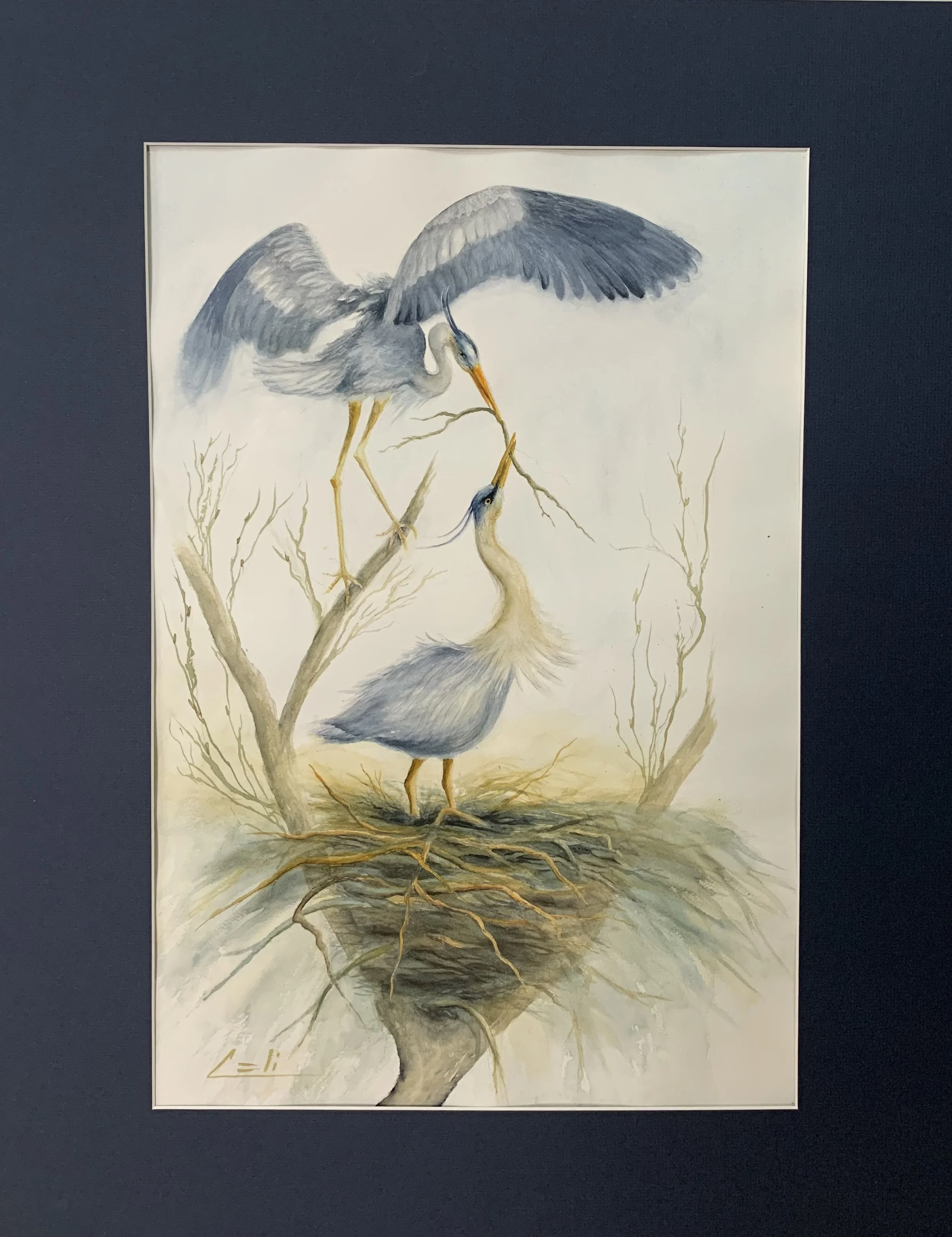 Aquarelle Pyrénéenne