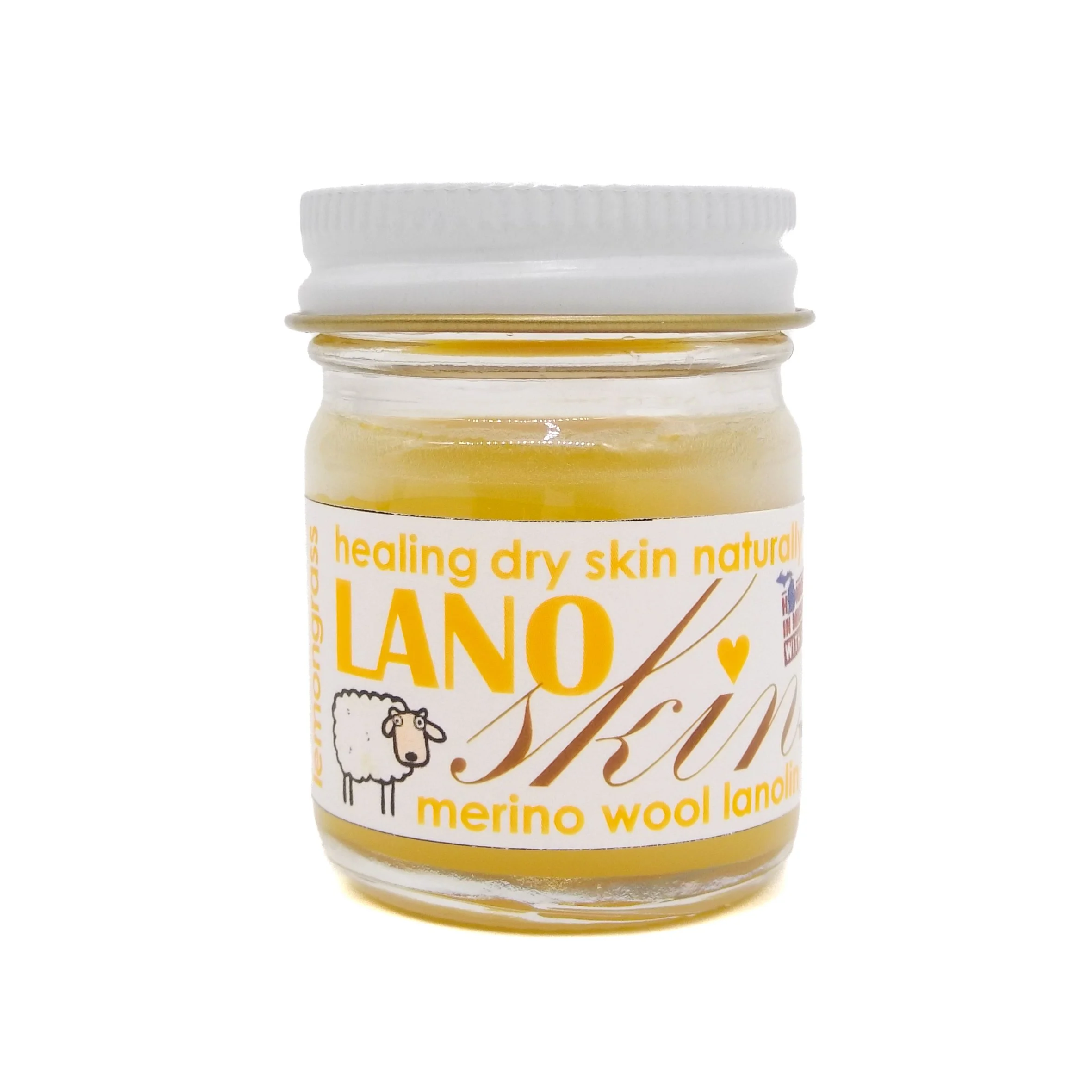 Lanolin, Lemongrass, 1 oz