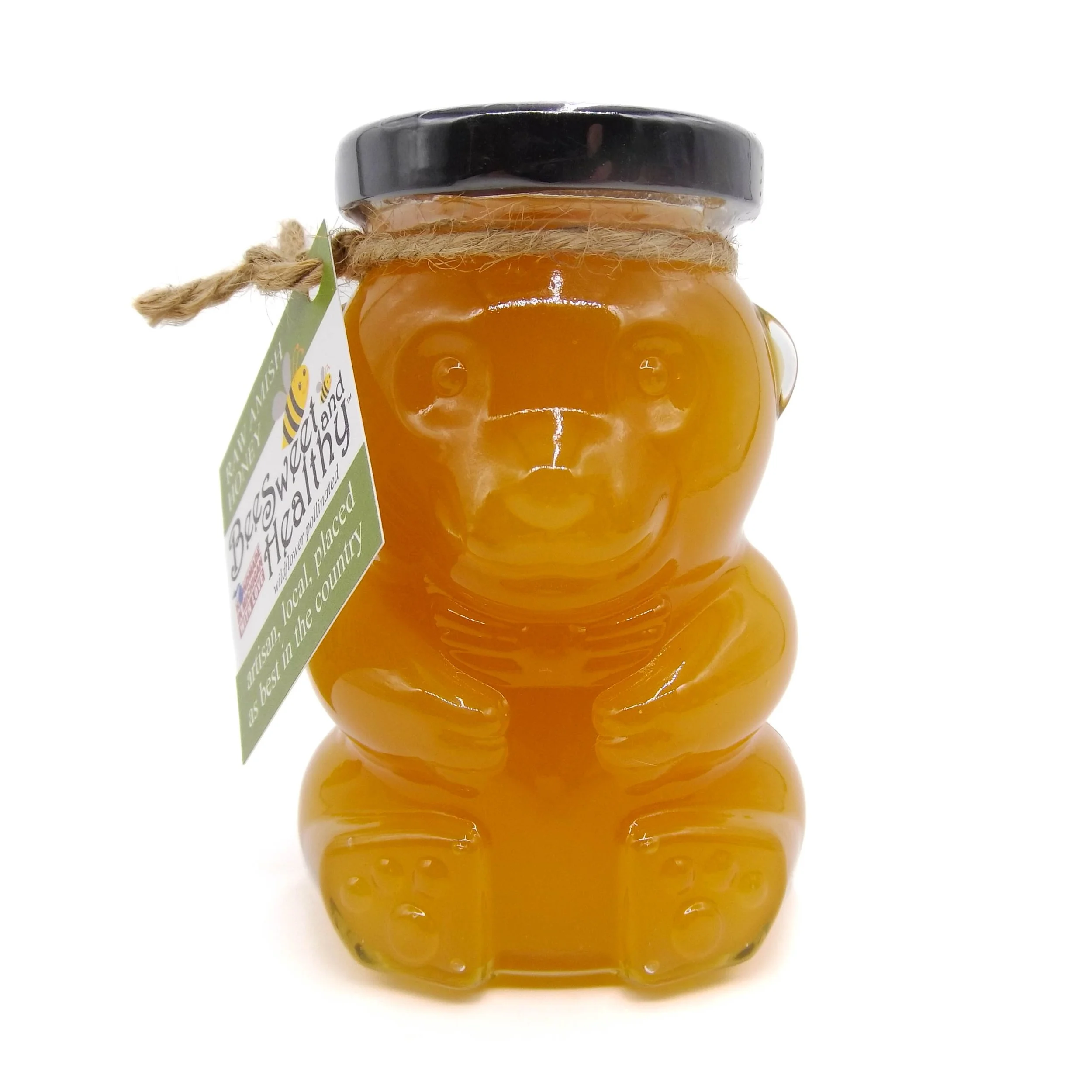 Honey, Wildflower, 12.8 oz, Glass Bear