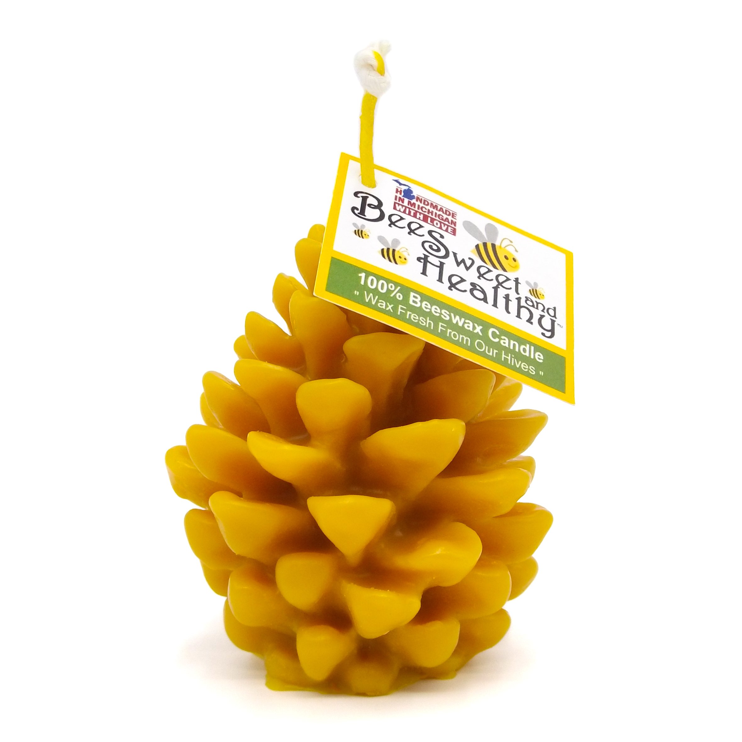 Beeswax, Candle, Shape, Pinecone