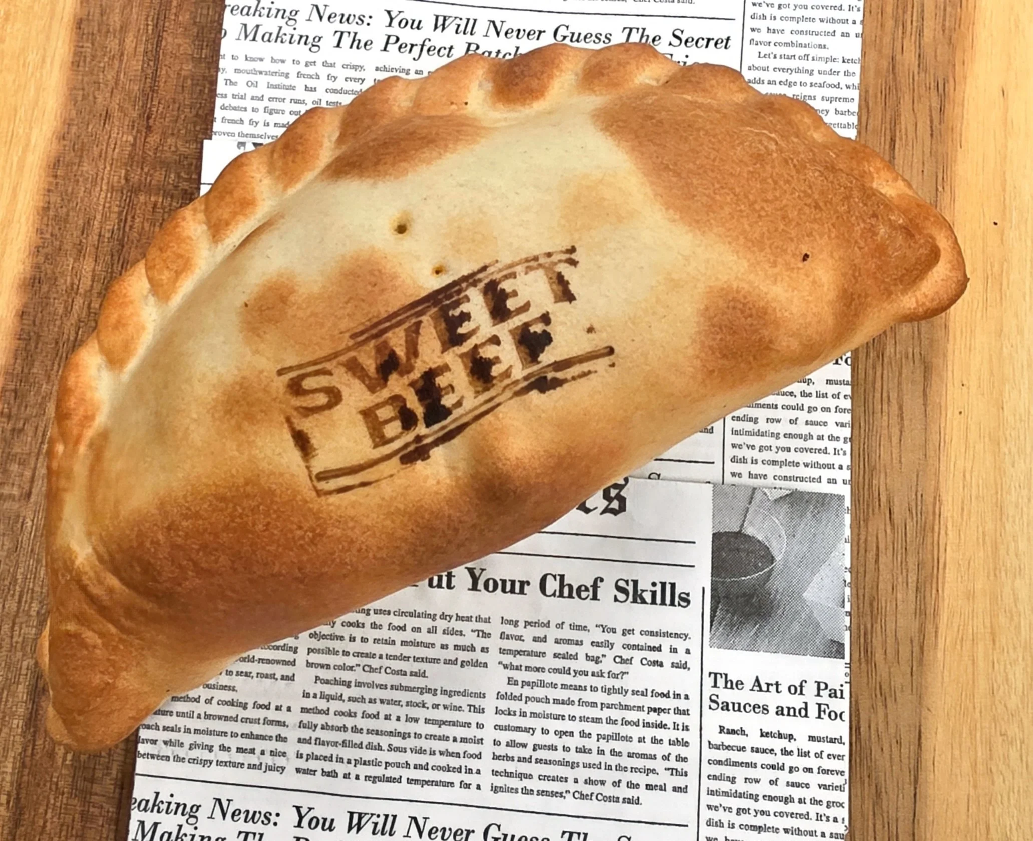 Sweet Beef Empanada
