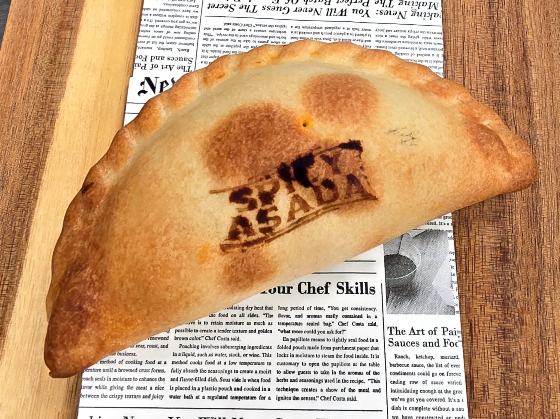 Spicy Asada Empanada