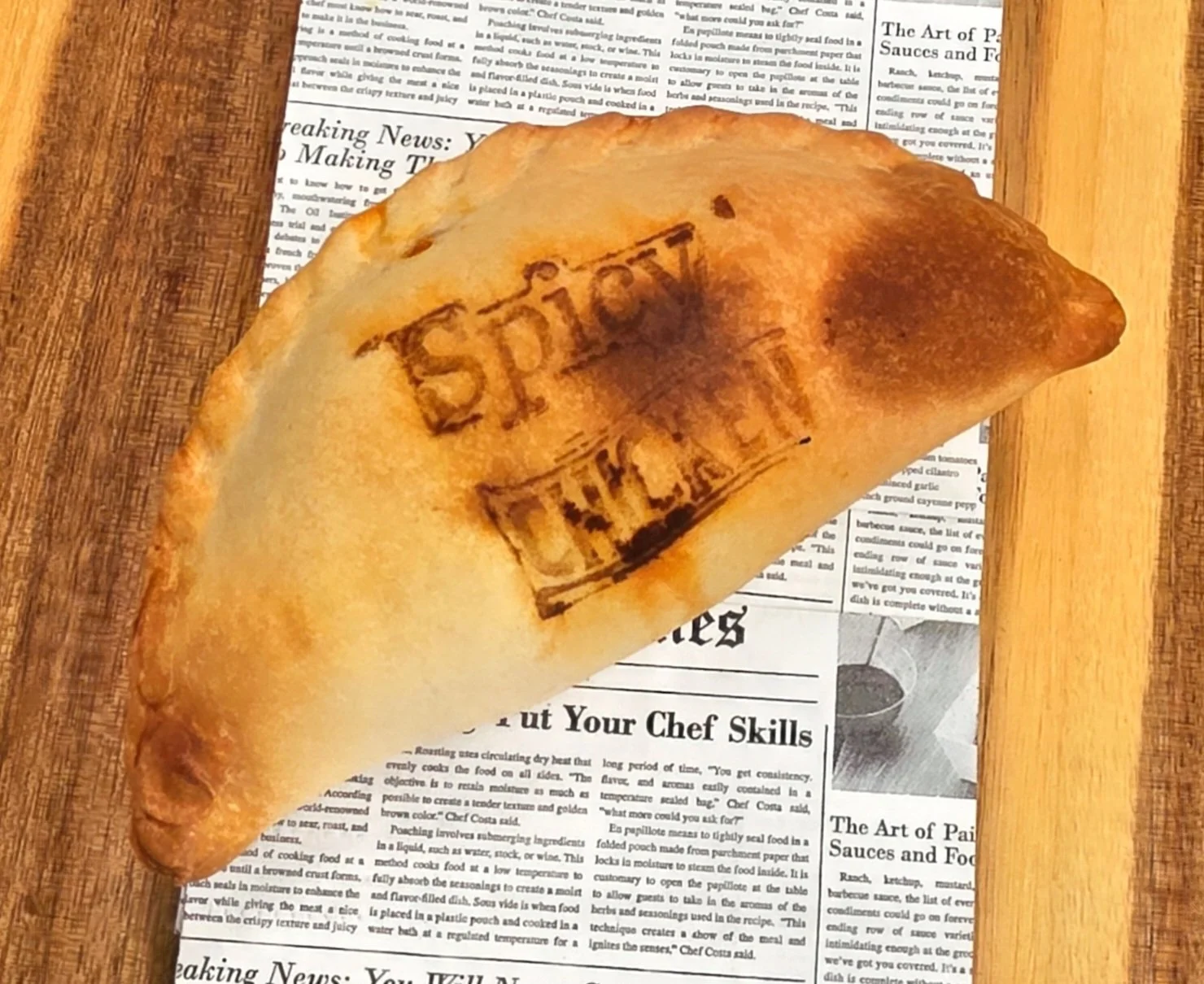 Spicy Chicken Empanada