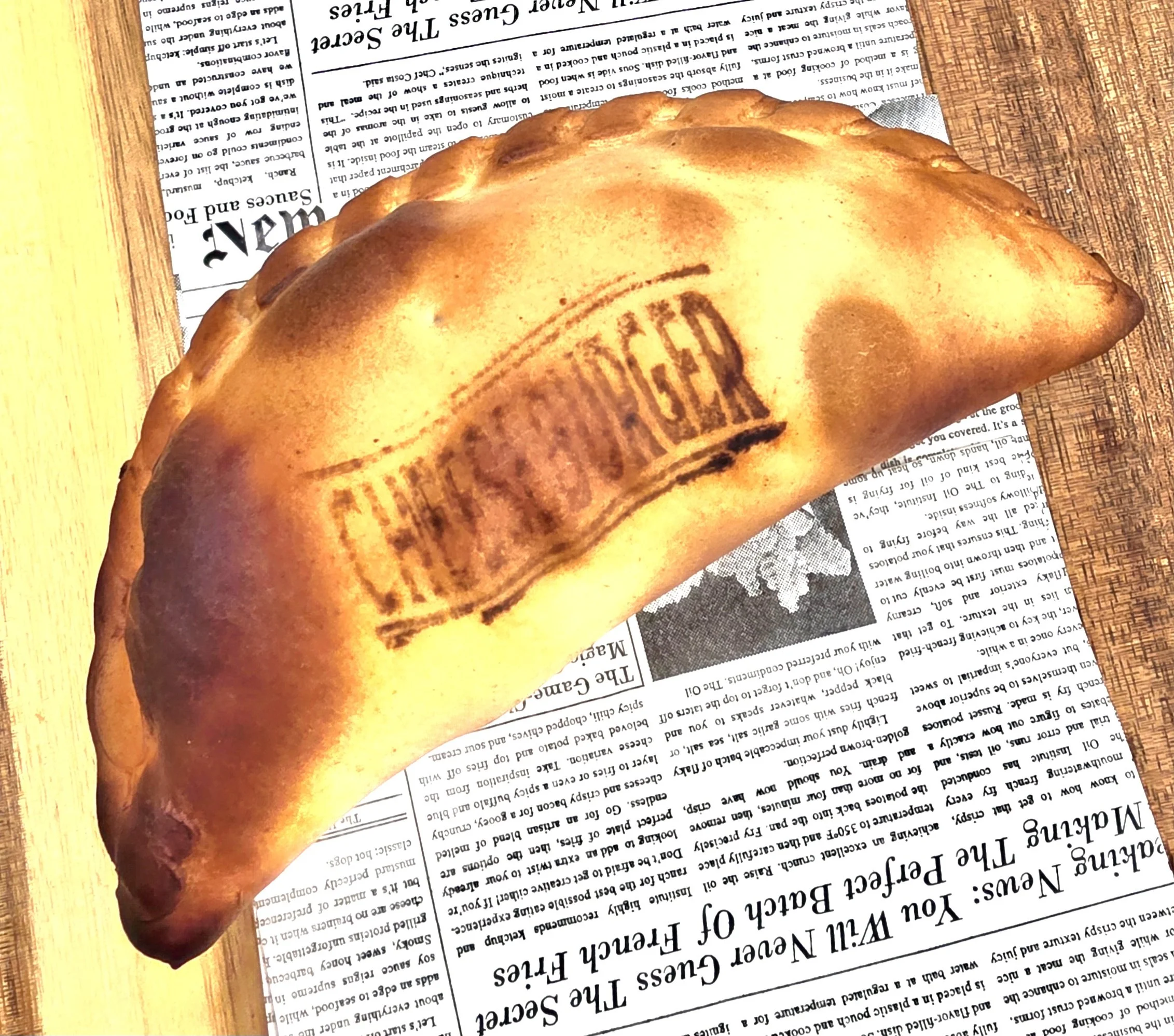 Cheeseburger Empanada