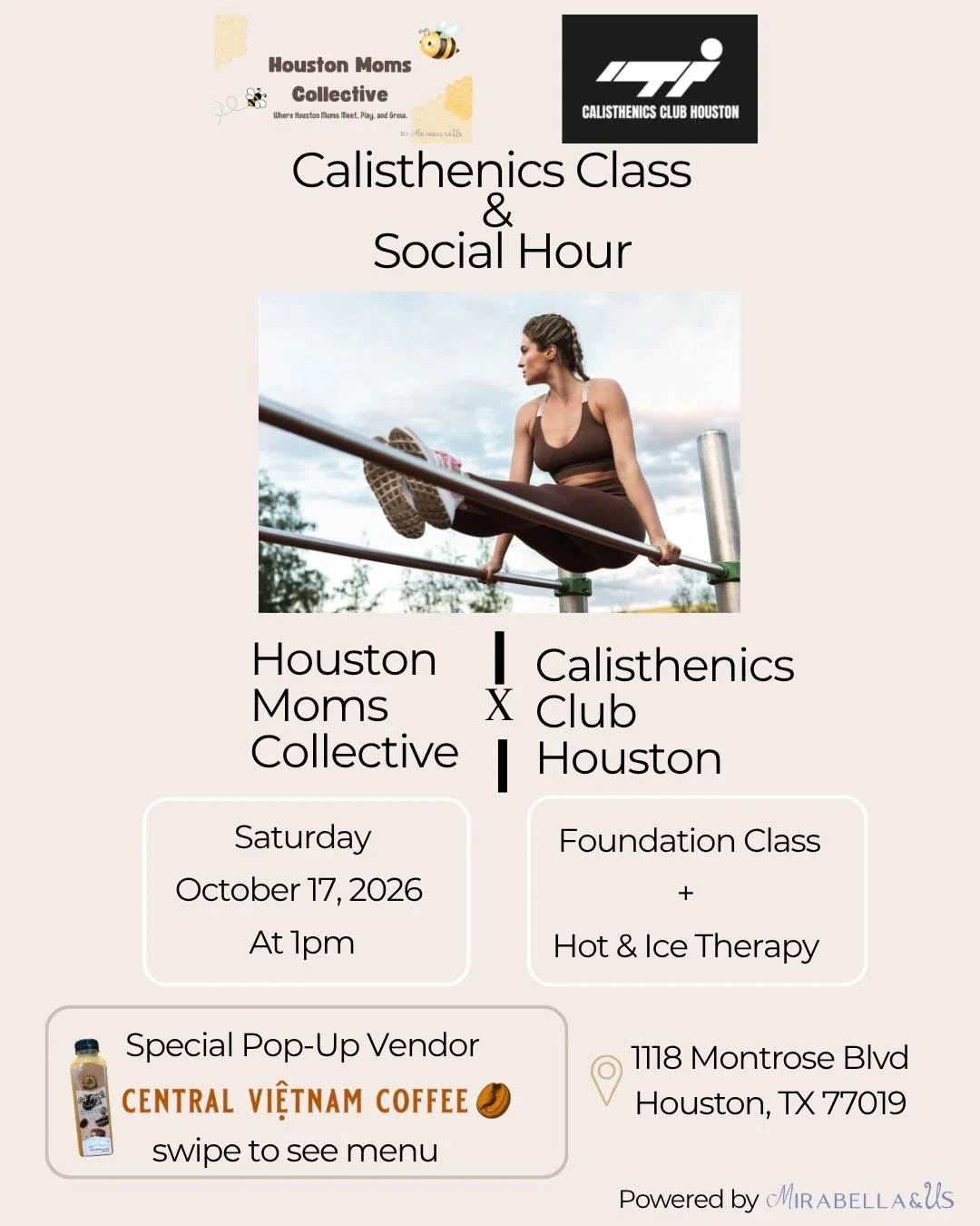 Parents Power Hour: Calisthenics + Happy Hour