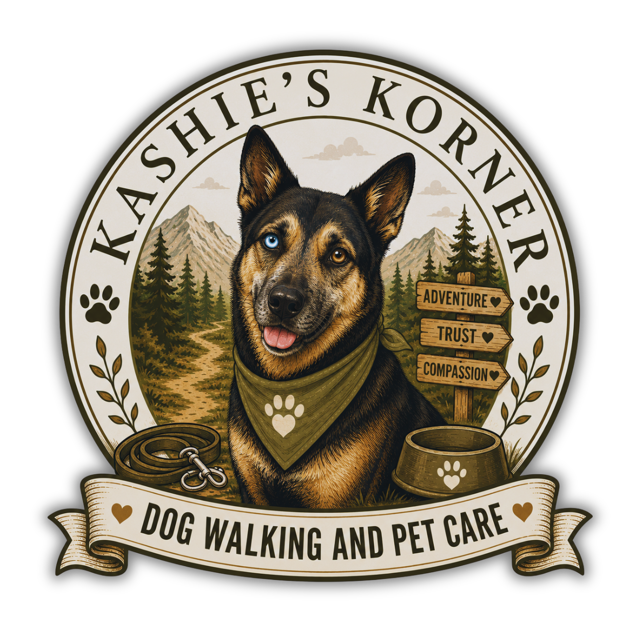 Kashie's Korner Dog Walking and Pet Care