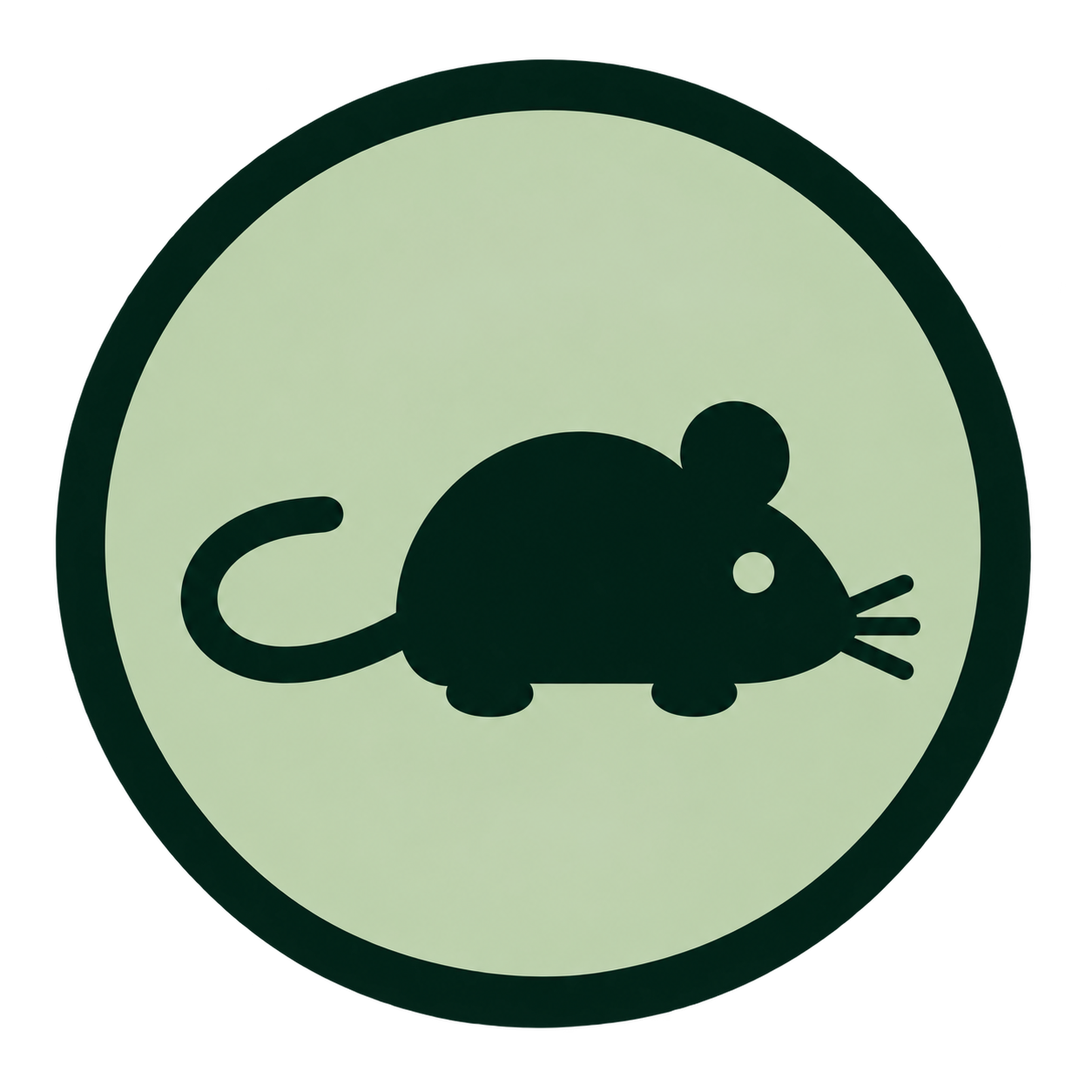 Toy mouse icon representing cat playtime and enrichment.