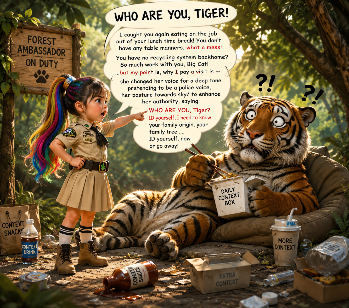 “Who Are You, Tiger?”