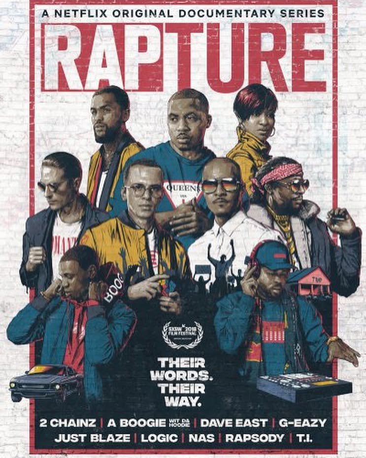 MY ARTWORK IS ON NETFLIX YALL 😭😭😭😭 I&rsquo;m so hype and thankful man. Checkout this doc series on Netflix called Rapture (my work is on episode 6 about the crazy talented female rapper @rapsody ) so thankful to @hiphopisreality for getting me th