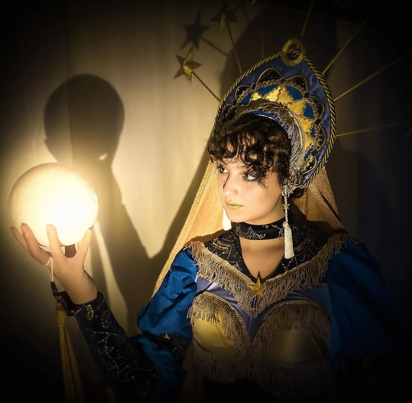 "The Celestial Theatre", 2022. Modeled by Riley Verner.
