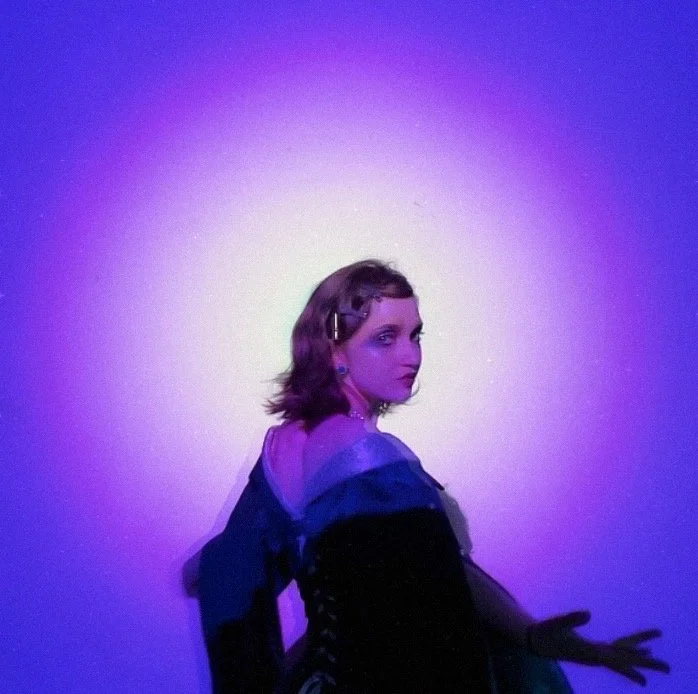 "Slow Swirl", 2024. Handmade costumes, video, & installation. Performed by Milena Murov. 