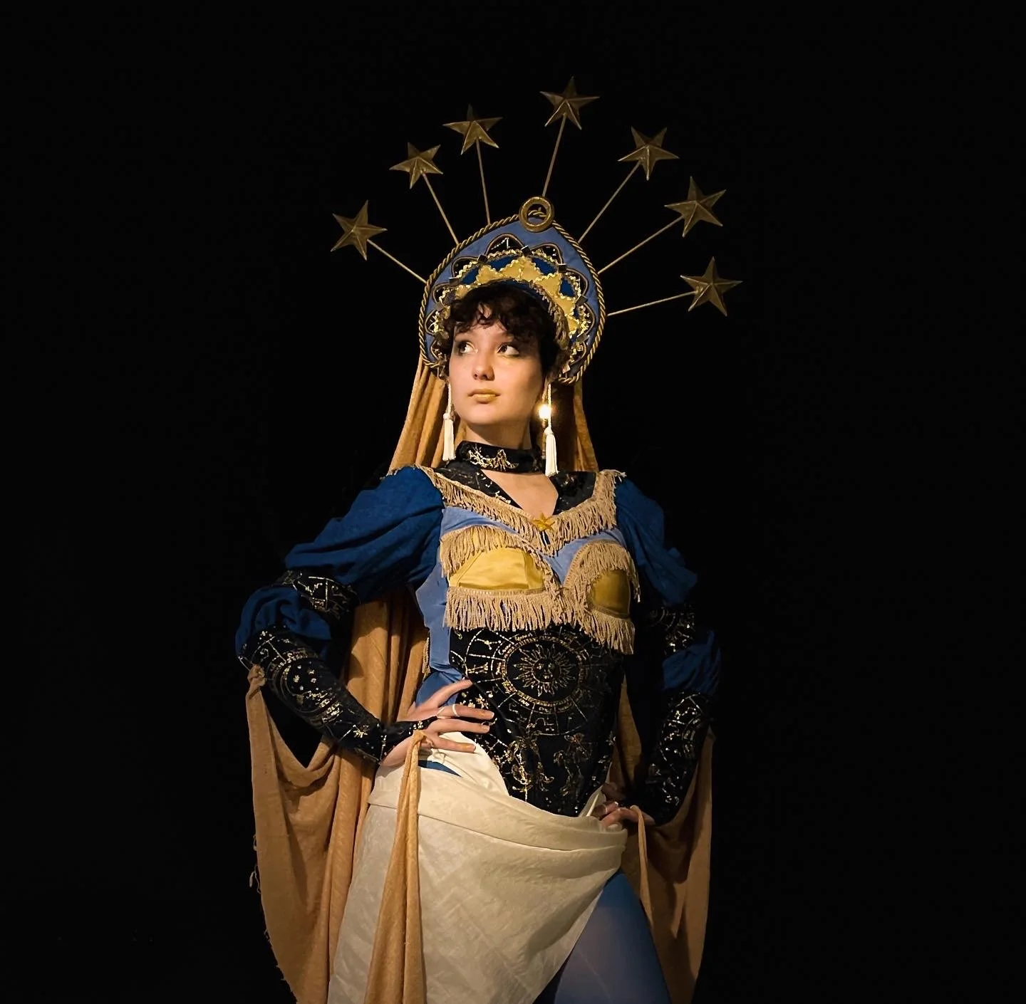 "The Celestial Theatre", 2022. Modeled by Riley Verner.