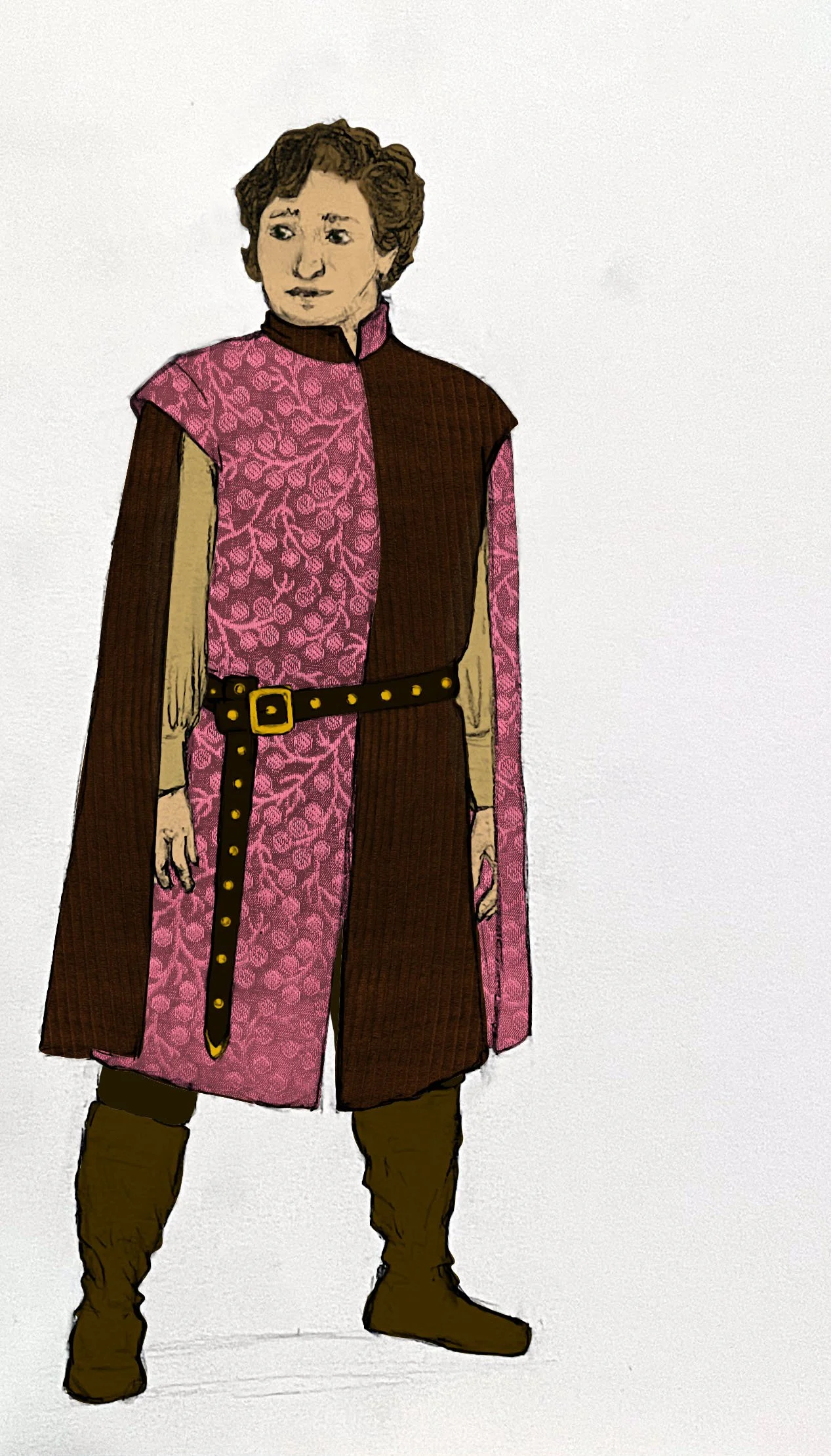 "Once Upon A Mattress", Spring 2023. Original sketch. 
