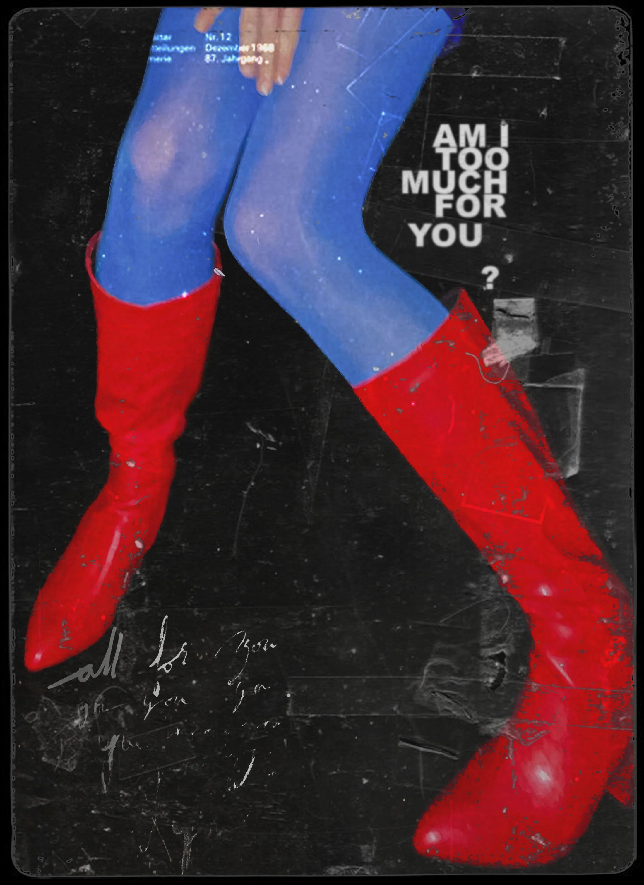 "AM I ENOUGH FOR YOU? (Patchwork No.2)," 2026. 