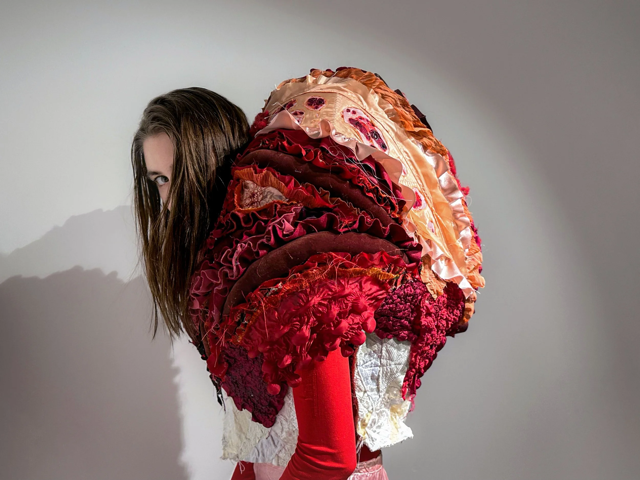 "Hag Weight", 2025. Performance & Wearable Art. Photographed by Alana Reese-Walker.