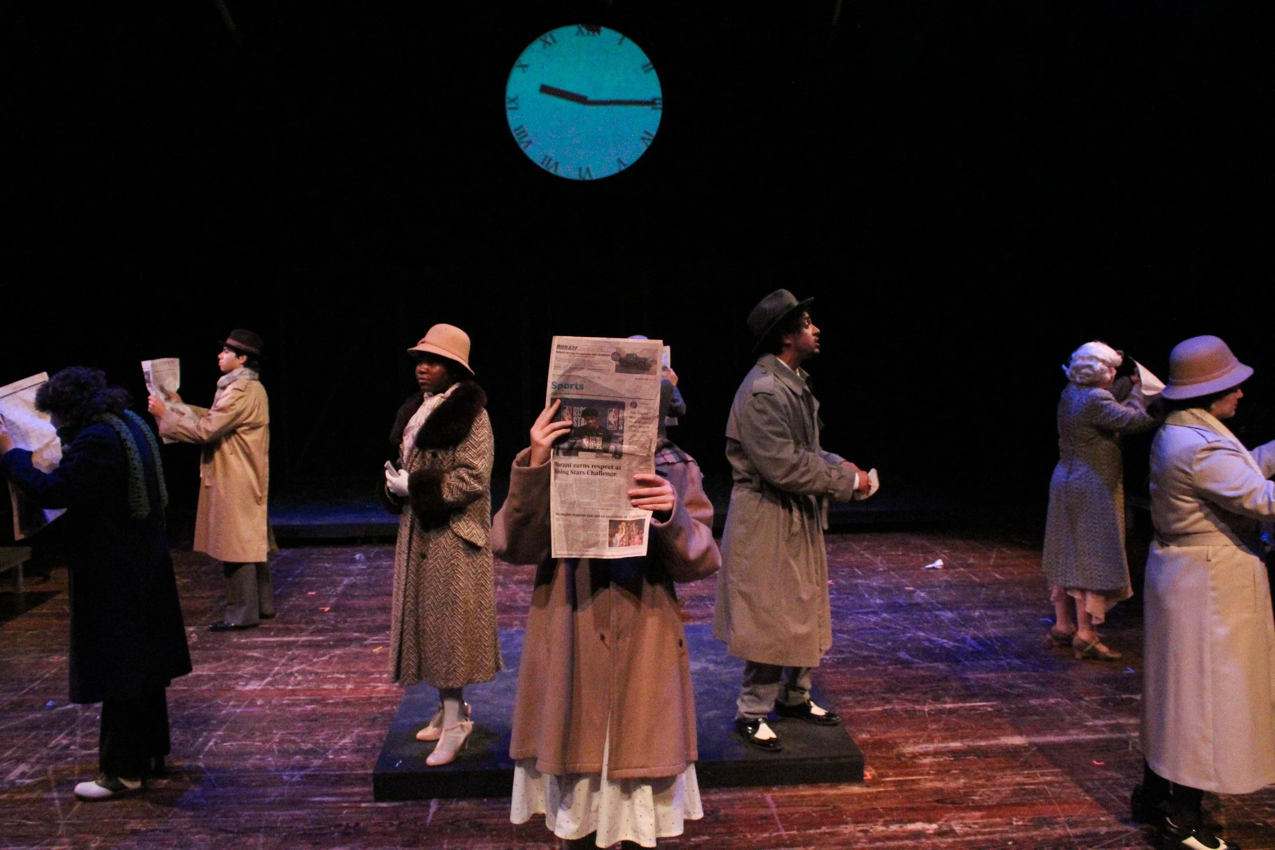 "Radium Girls", Fall 2025. Directed by Christina Hernandez. Written by D.W. Gregory. Photo: Full cast.