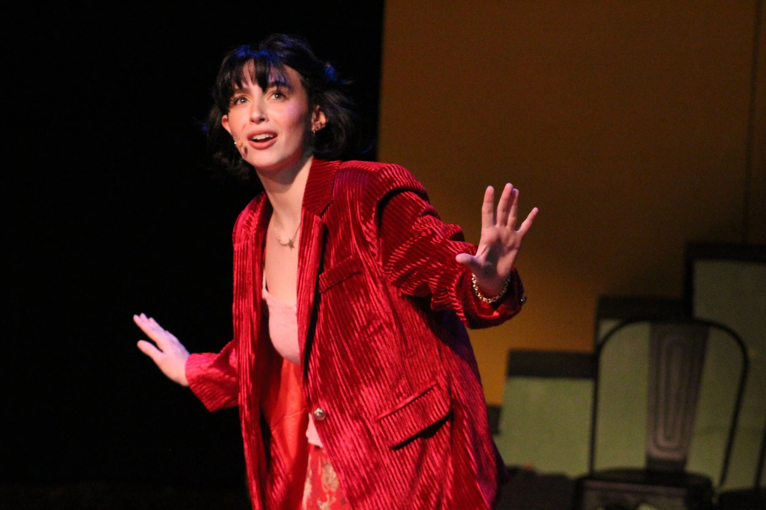 "Amélie", Spring 2024. Directed by Aliza Moran. Written by Craig Lucas, Daniel Messé, & Nathan Tysen. Photo: Eliza Fleming.