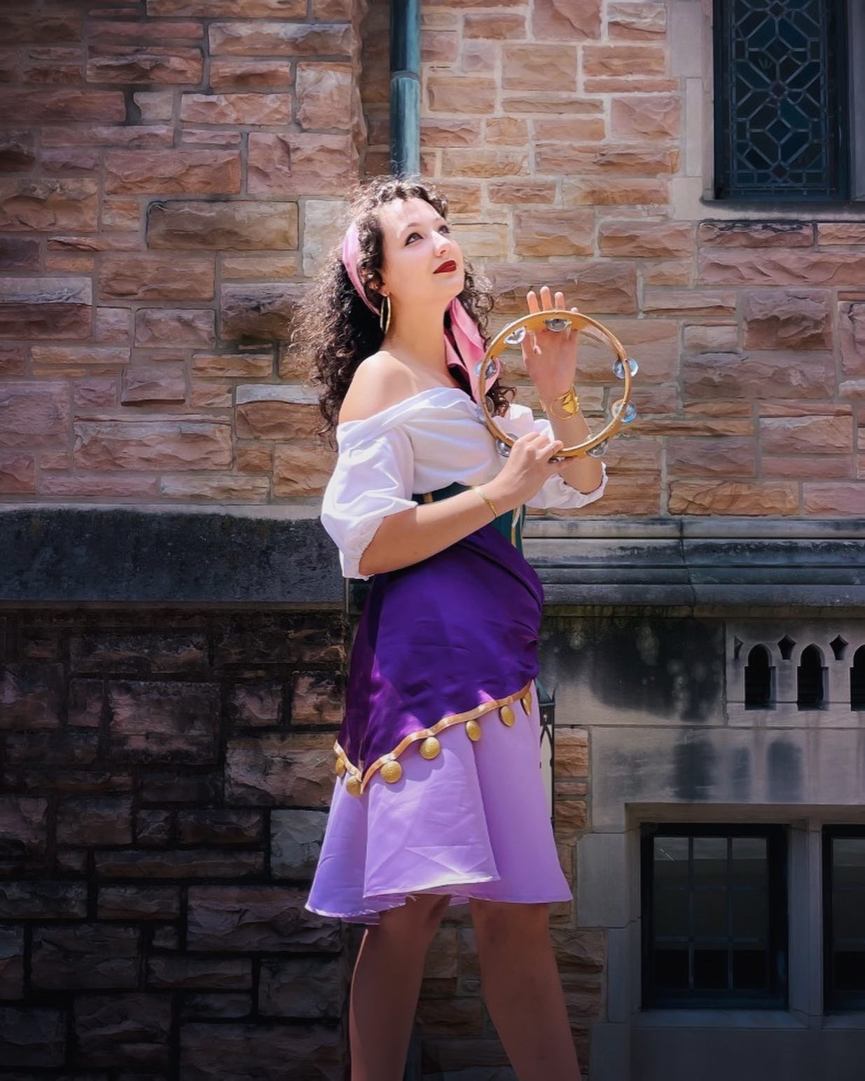 "Esmeralda", 2022. Cosplay from "Hunchback of Notre Dame". Modeled by Riley Verner.