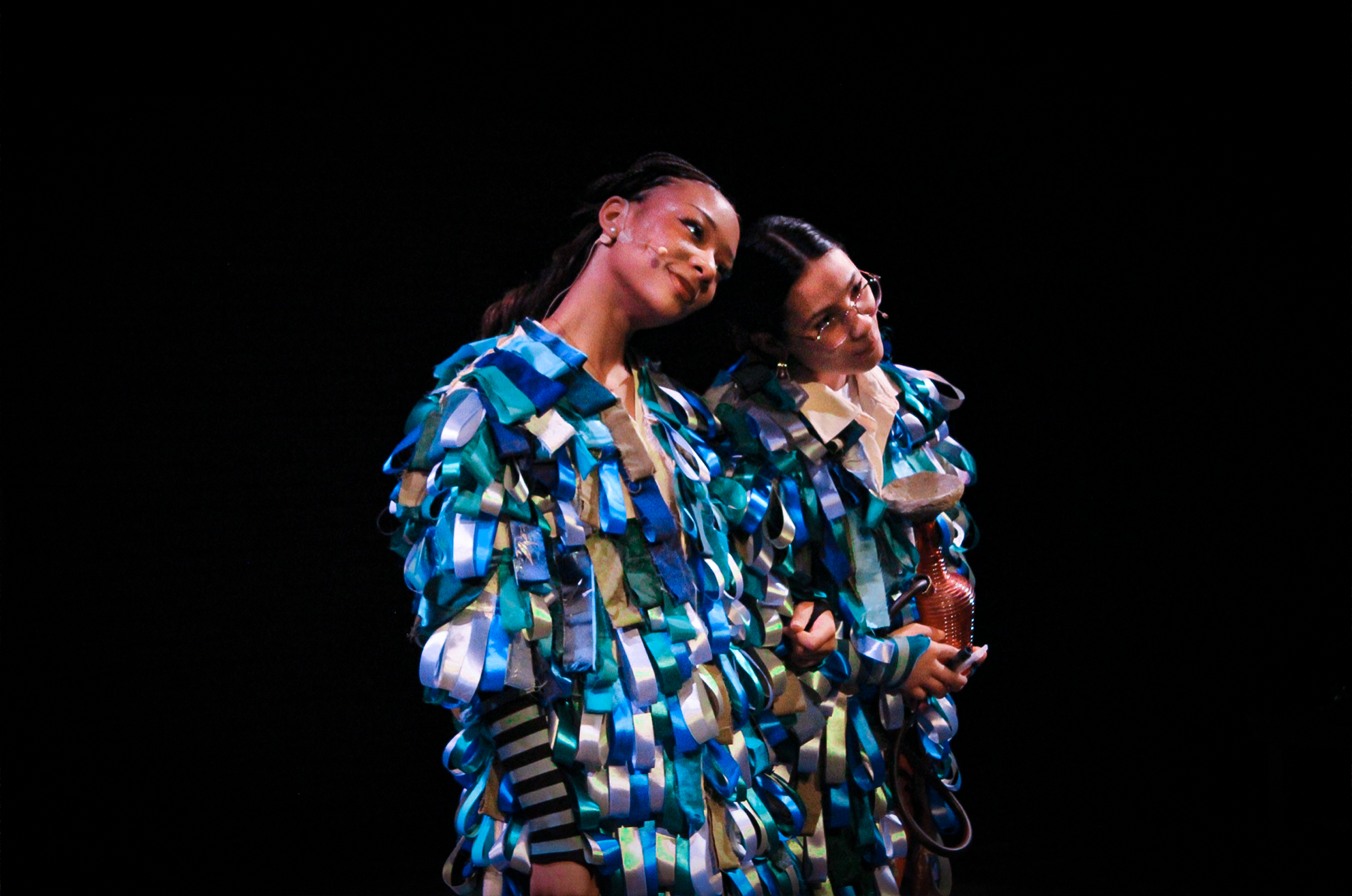 "Alice By Heart", Spring 2025. Photo: Rebekah Butler (left), Alex Ogilvie (right).