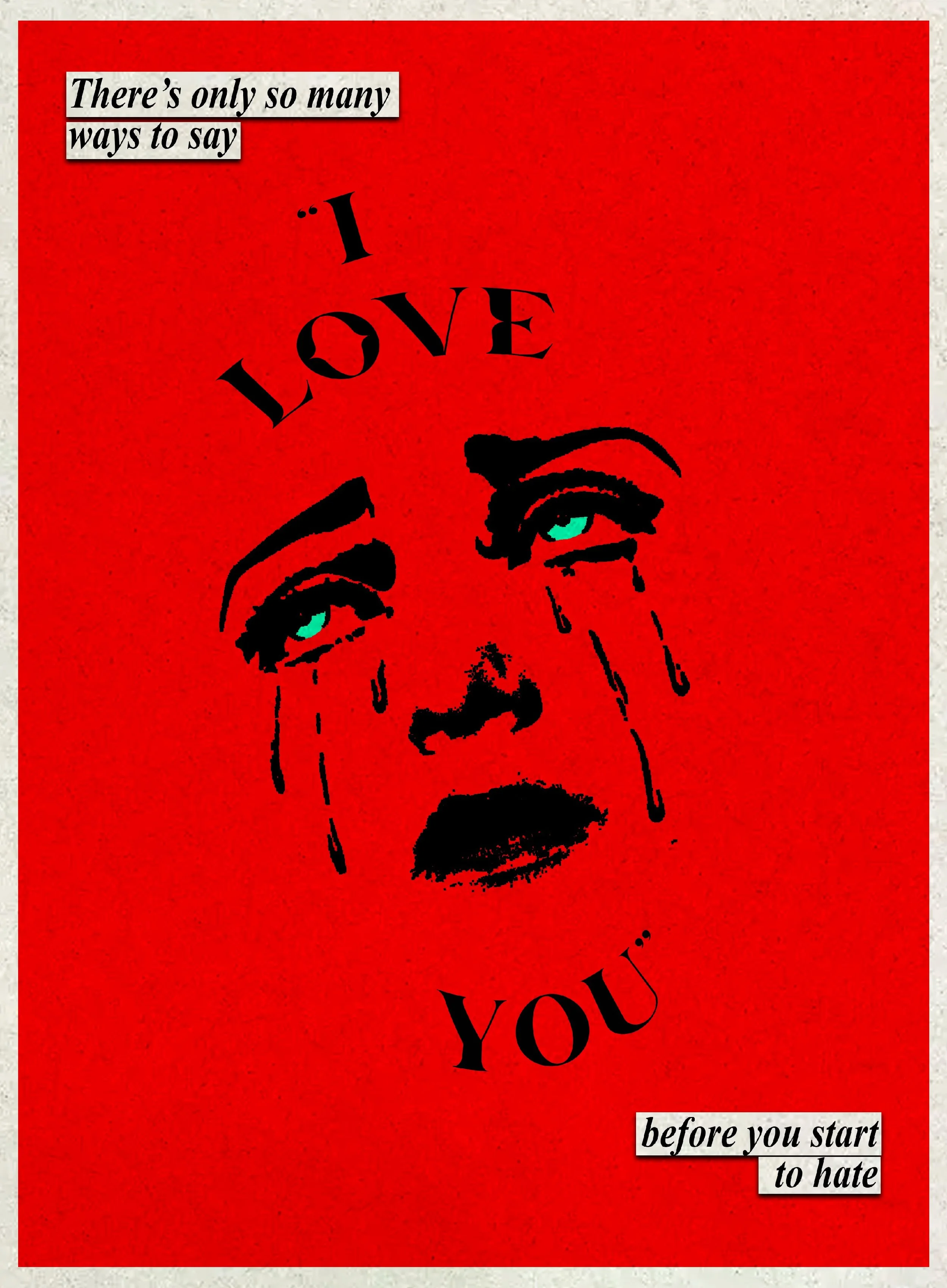"IS THIS ENOUGH?", 2024. Mini zine. Digital art & graphic design. Based on "IS THIS ENOUGH FOR YOU? (Patchwork No.1)" (2023). PAGE 7.