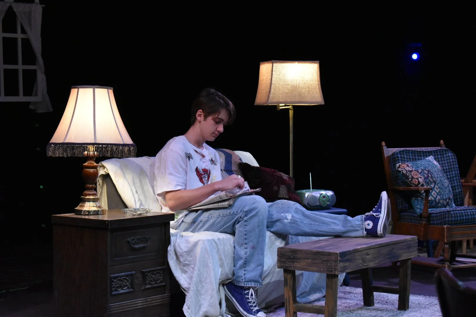 "The Magic Tower", Fall 2023. Directed by Kevin Lechner. Written by Tennesse Williams. Photo: Eli Garrett.