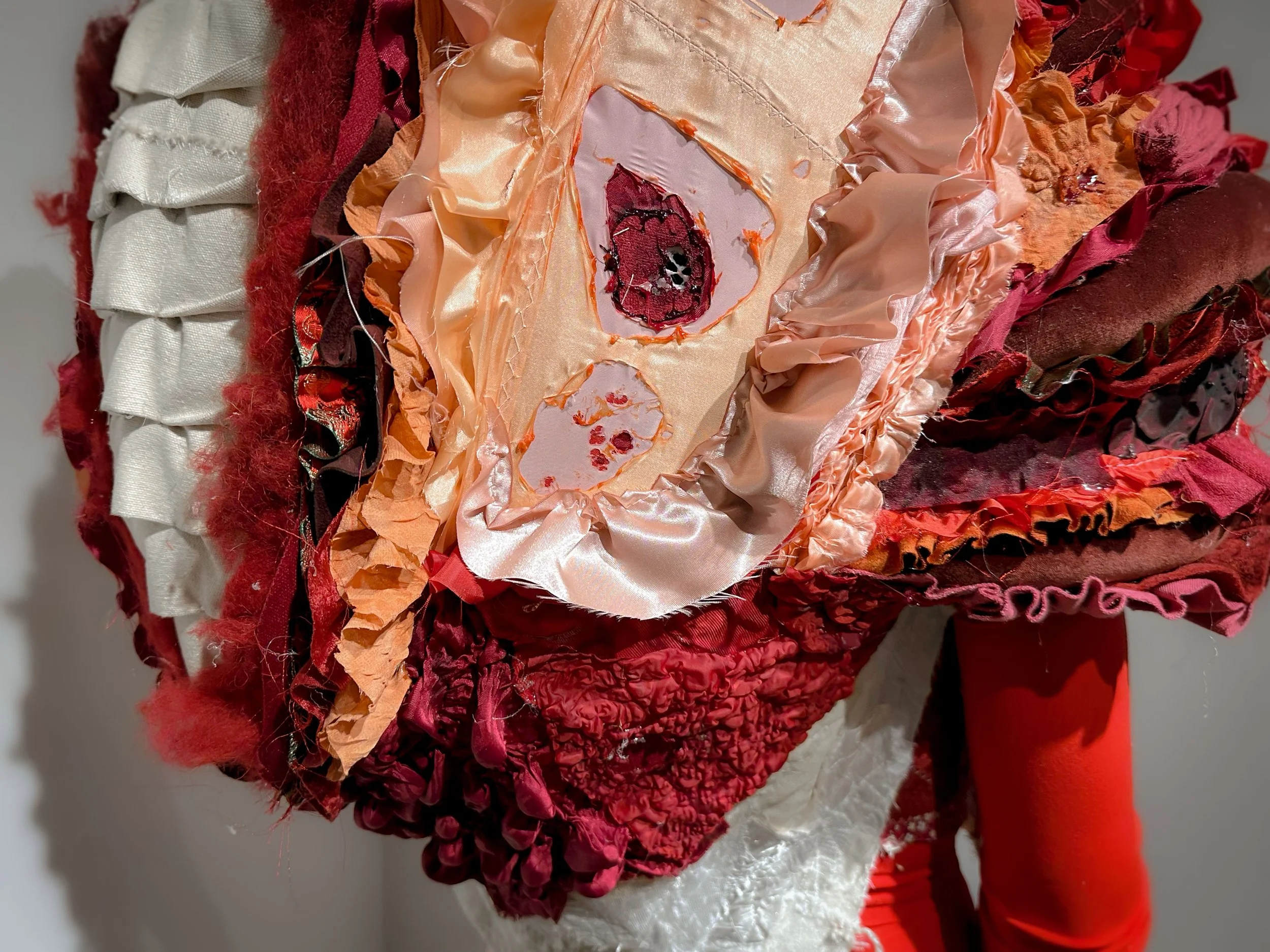 "Hag Weight", 2025. Performance & Wearable Art. Photographed by Alana Reese-Walker.