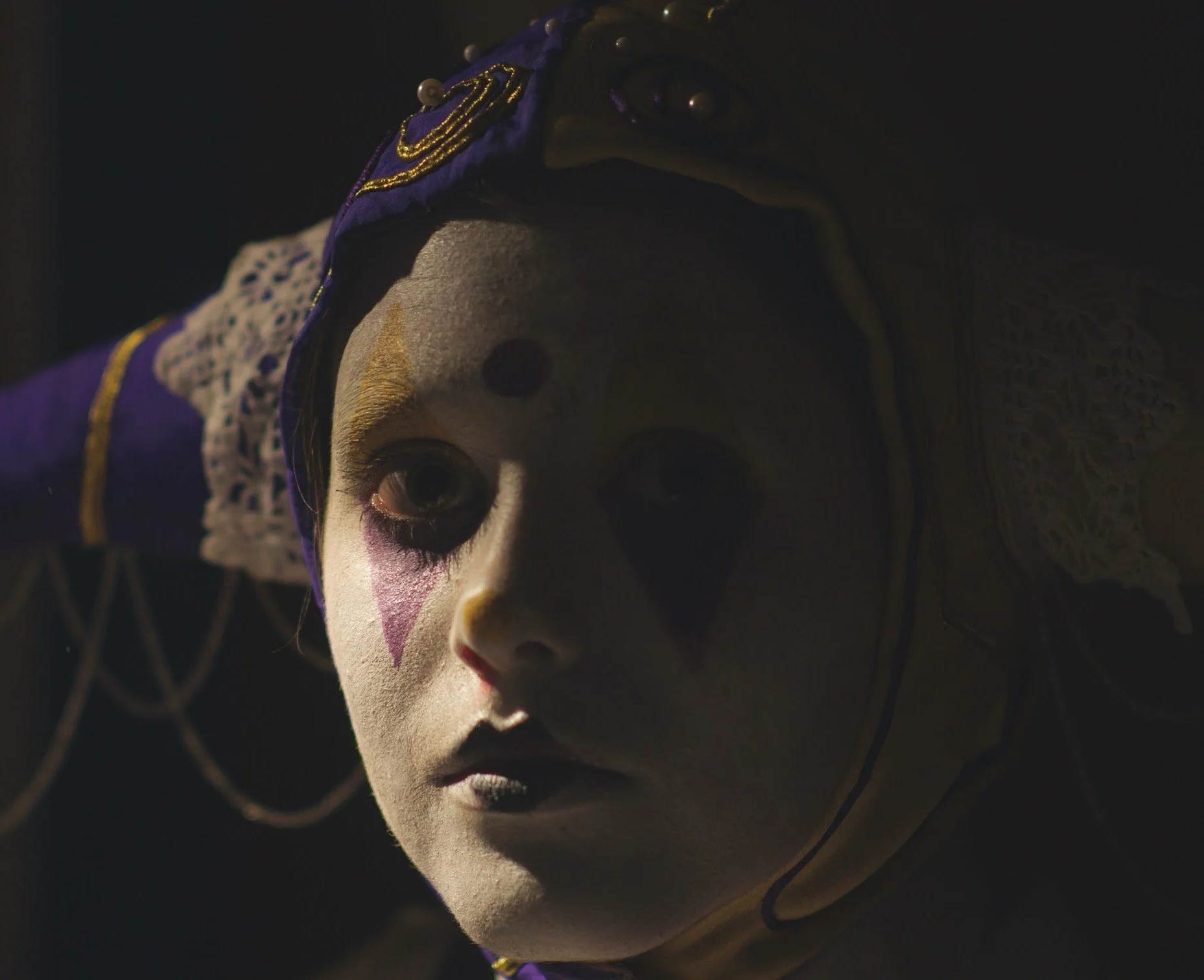 "A Royal Fool," 2021. Costume & photo series.