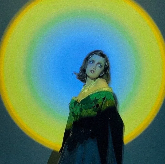 "Slow Swirl", 2024. Handmade costumes, video, & installation. Performed by Milena Murov. 