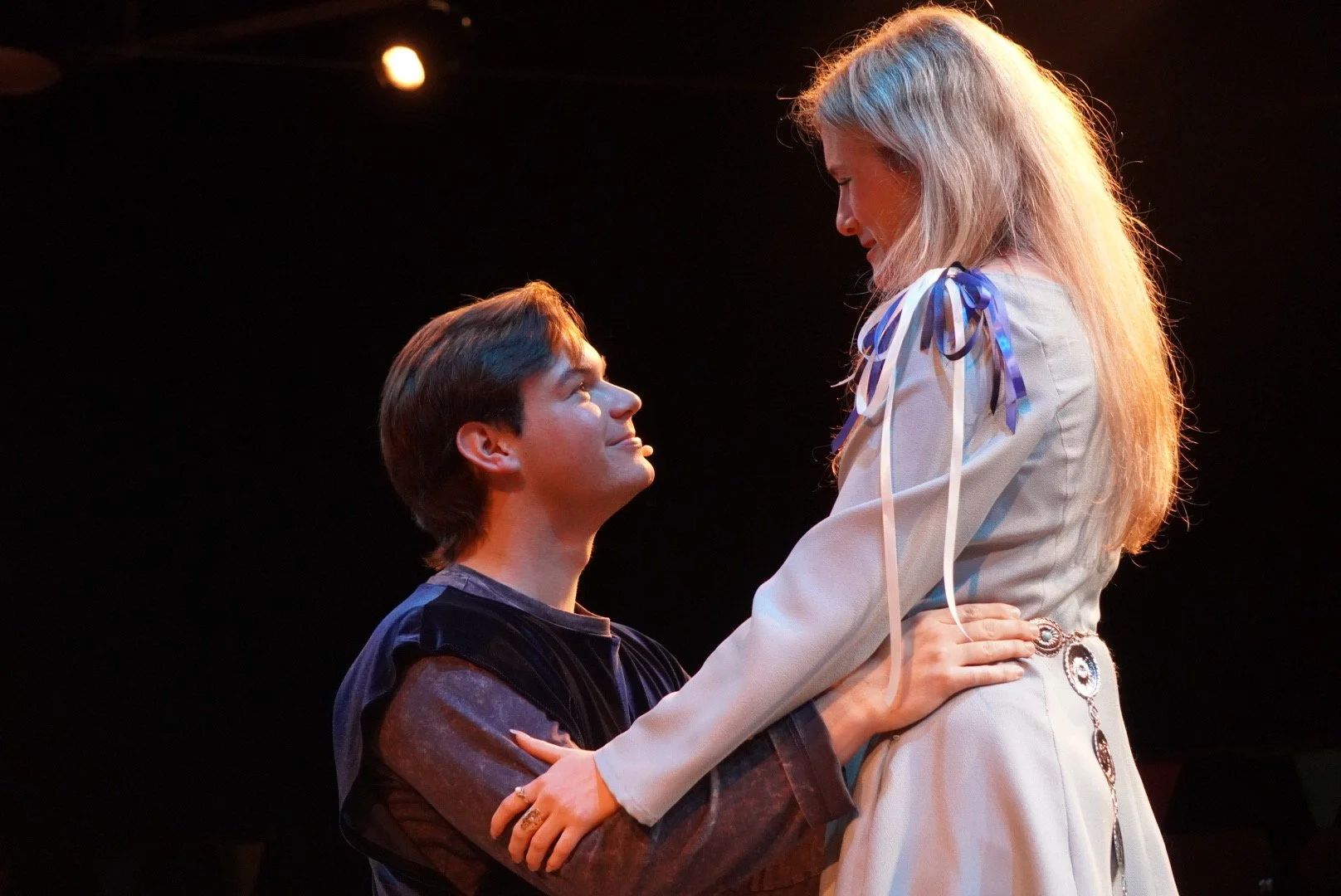 "Once Upon A Mattress", Spring 2023. Photo: JD Willis (left), Kathryn Dressel (right).