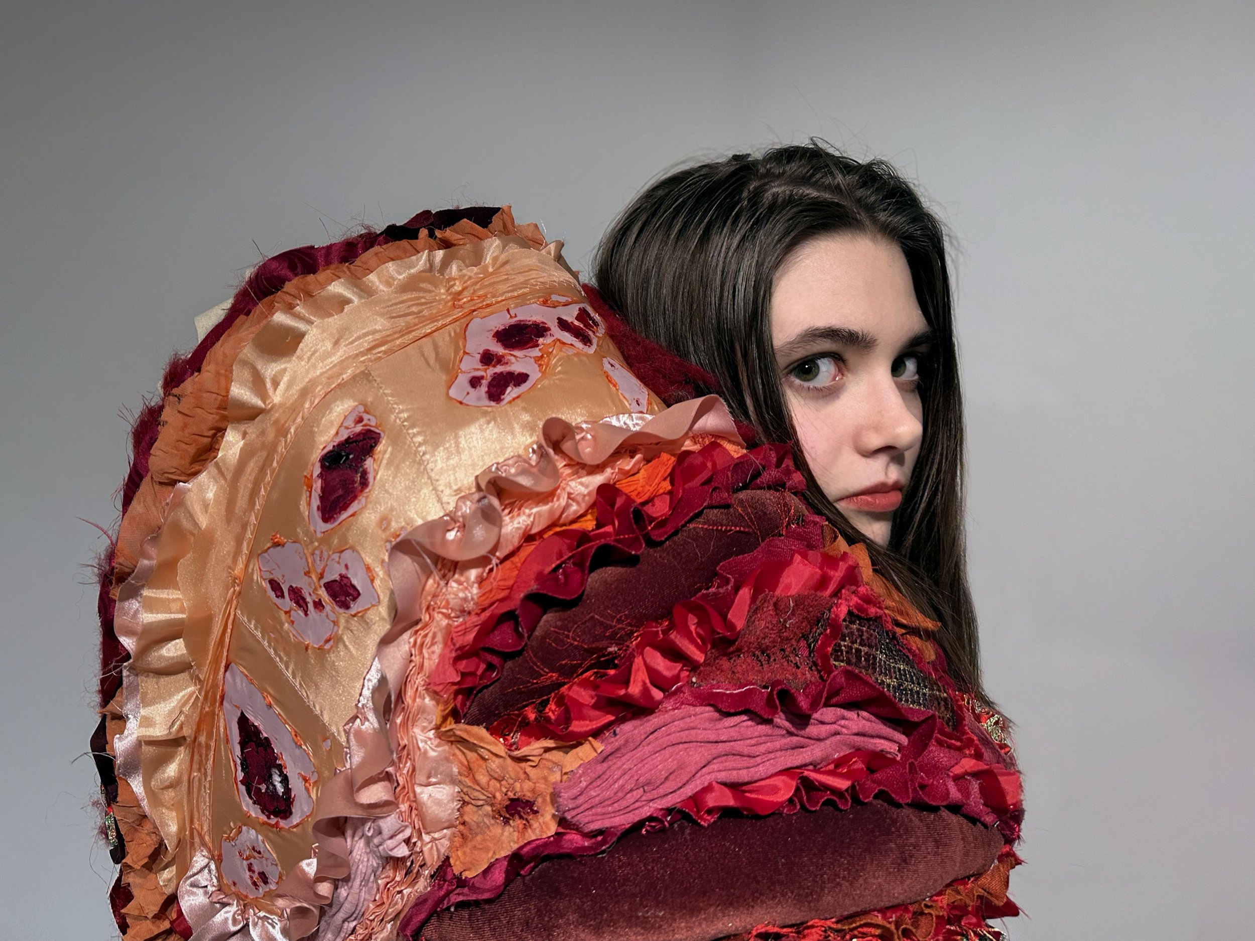 "Hag Weight", 2025. Performance & Wearable Art. Photographed by Alana Reese-Walker.
