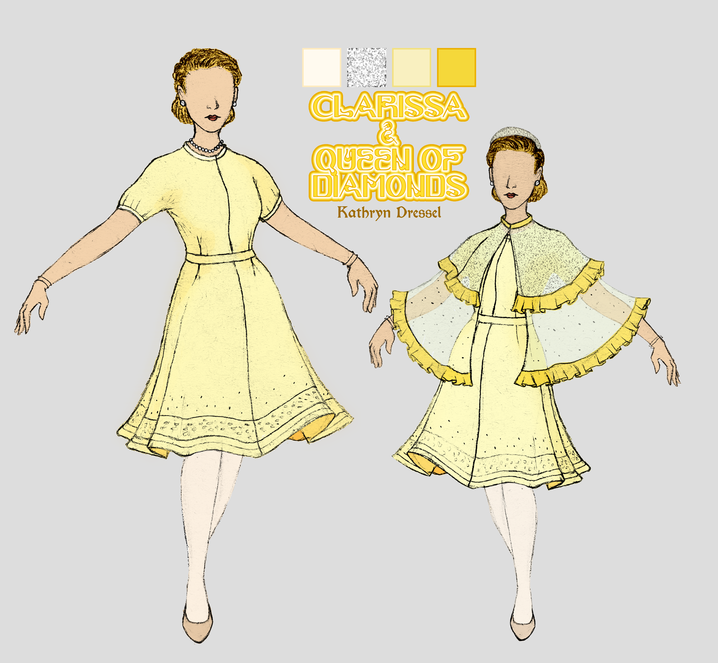 "Alice By Heart", Spring 2025. Original sketch.