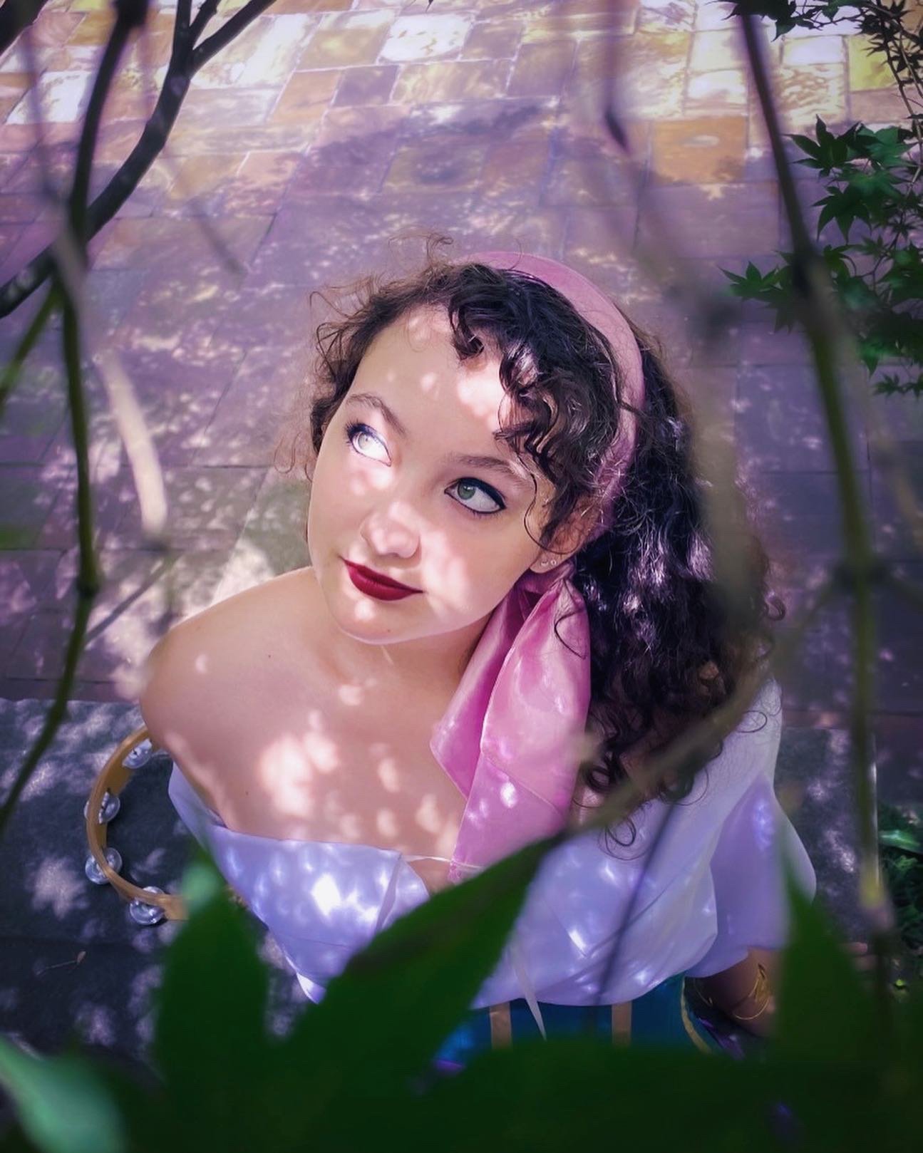 "Esmeralda", 2022. Cosplay from "Hunchback of Notre Dame". Modeled by Riley Verner.
