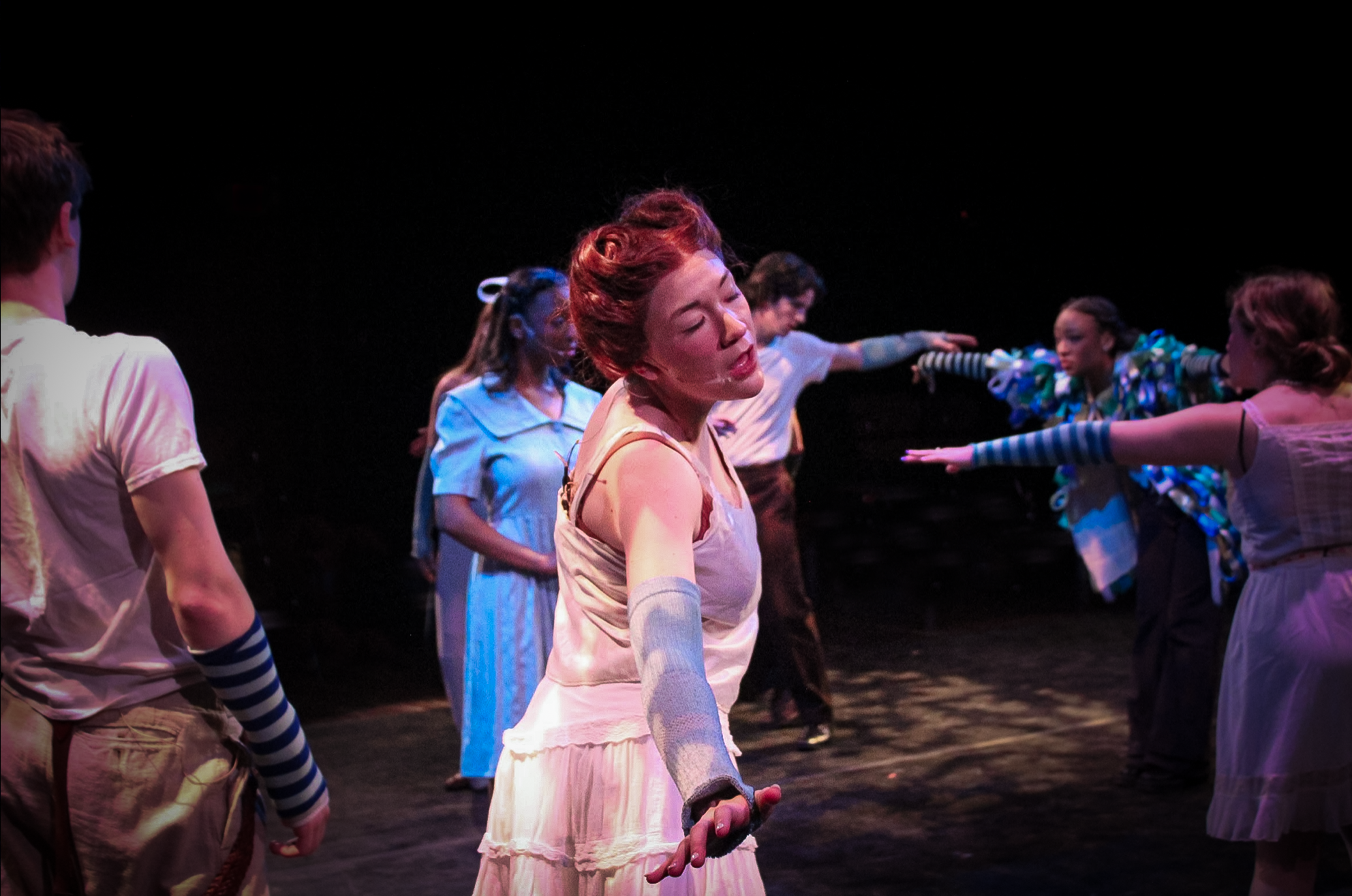 "Alice By Heart", Spring 2025. Photo: Full cast.