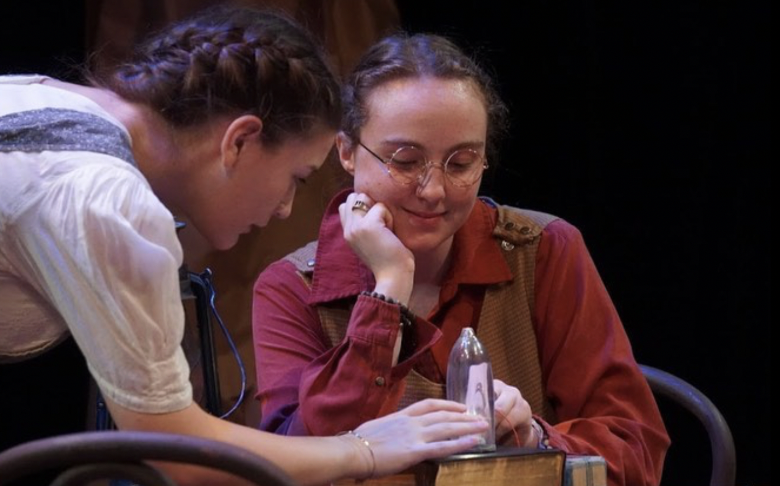 "Wire In The Garden", Fall 2022. Directed by Julia Hinson. Written by Alona Bach. Photo: Nolita Palomar (left), Epiphany Aiken (right).
