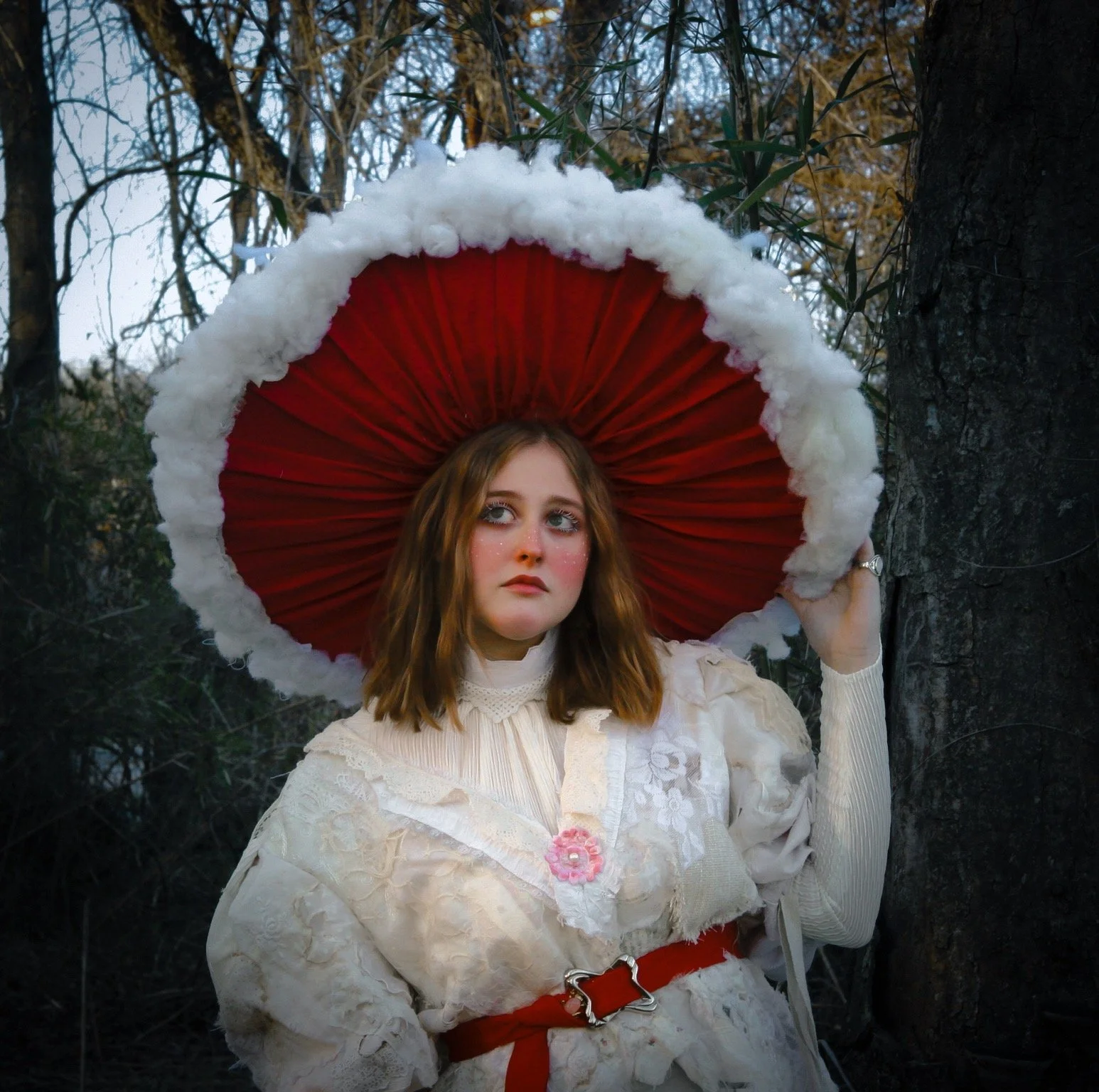 "Too Ripe, Too Rotten", 2022. Modeled by Lillian Hall.