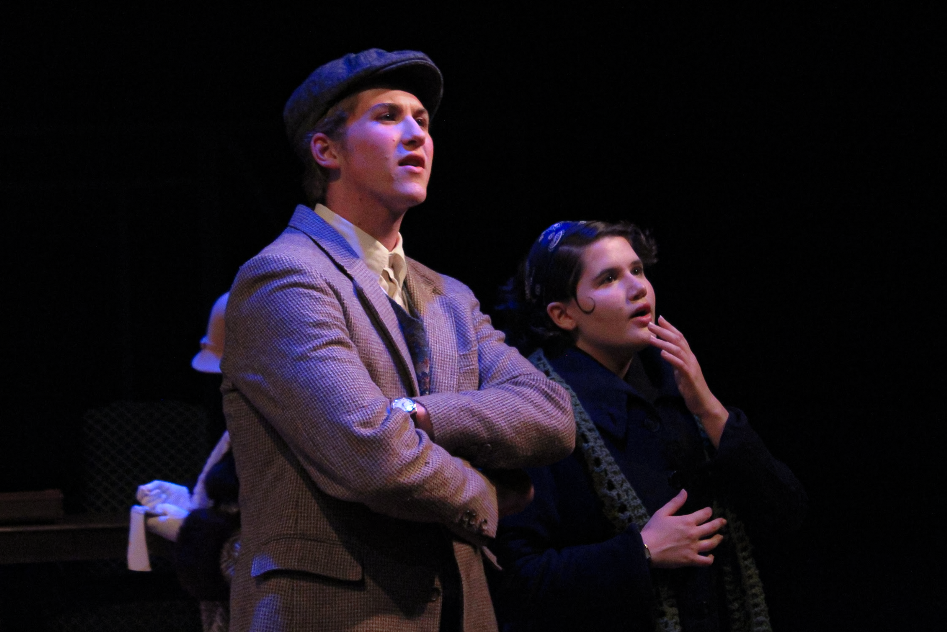 "Radium Girls", Fall 2025. Directed by Christina Hernandez. Written by D.W. Gregory. Photo: Kevin Lechner (left), Wae Methvin (right)