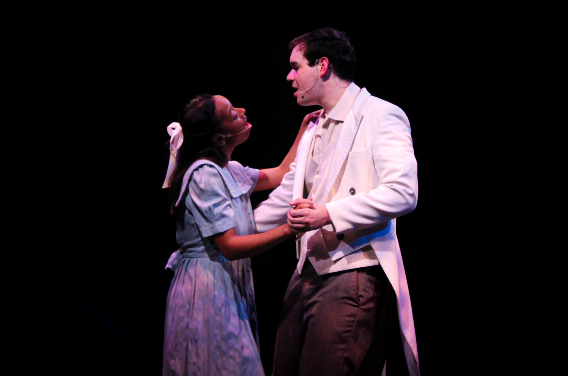 "Alice By Heart", Spring 2025. Photo: Skylier Clark (left), JD Willis (right).