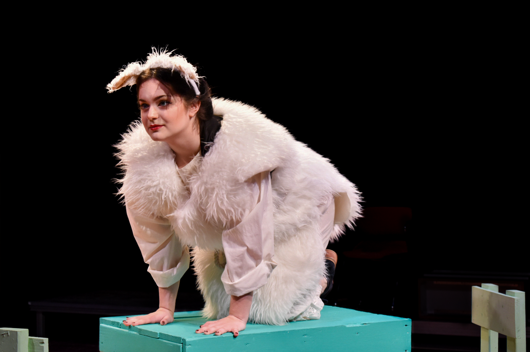 "Fools", Fall 2023. Directed by Jamie Boller-Raup. Written by Neil Simon. Photo: Lily Russell